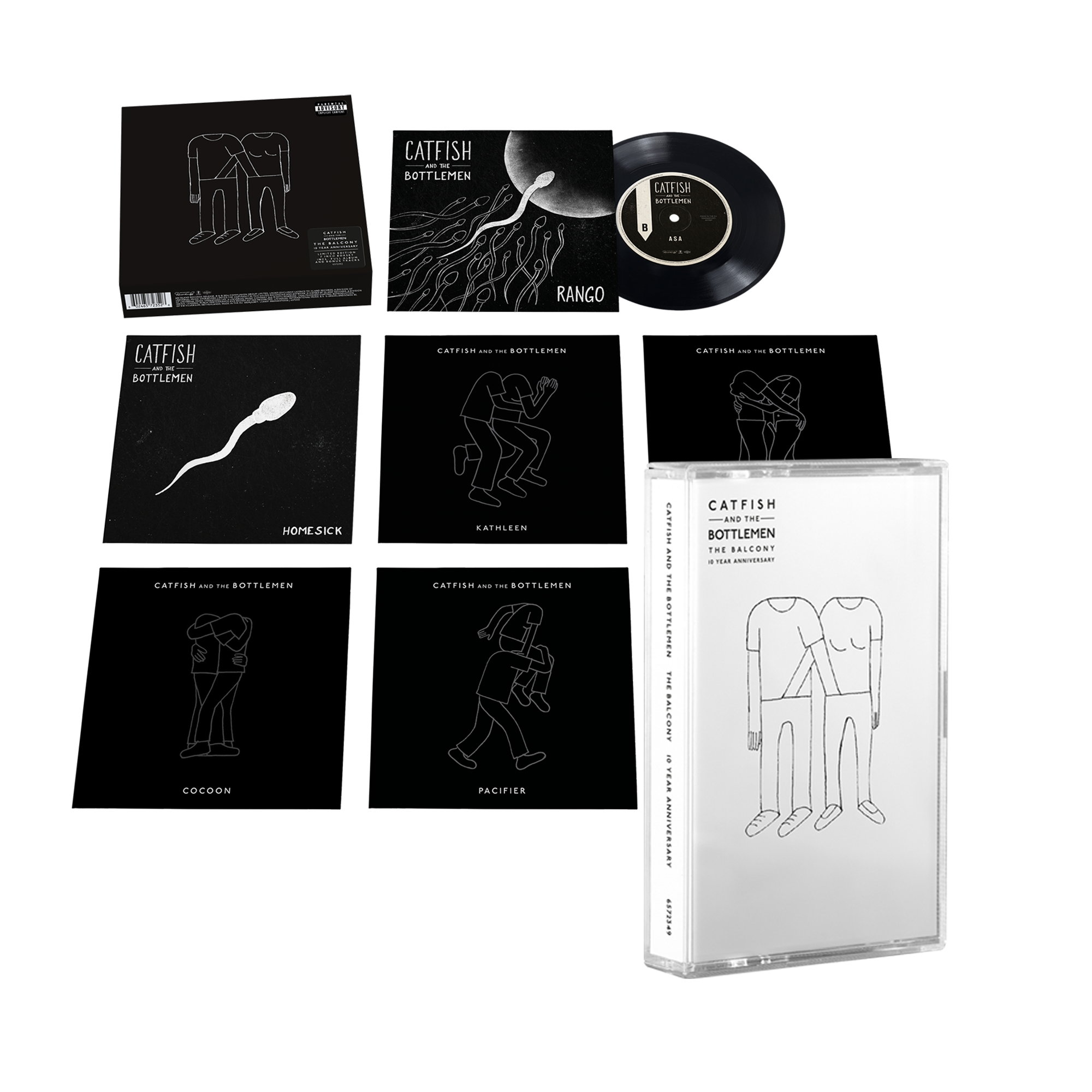 The Balcony (10 Year Anniversary): Limited Vinyl 7" Box Set + Cassette
