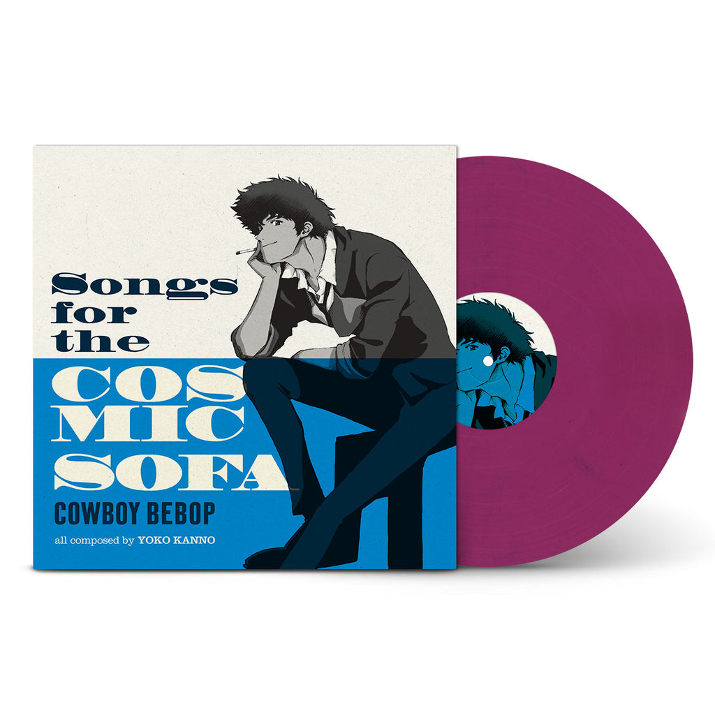COWBOY BEBOP  - Songs for the Cosmic Sofa: Pink & Dark Blue Marbled Vinyl LP