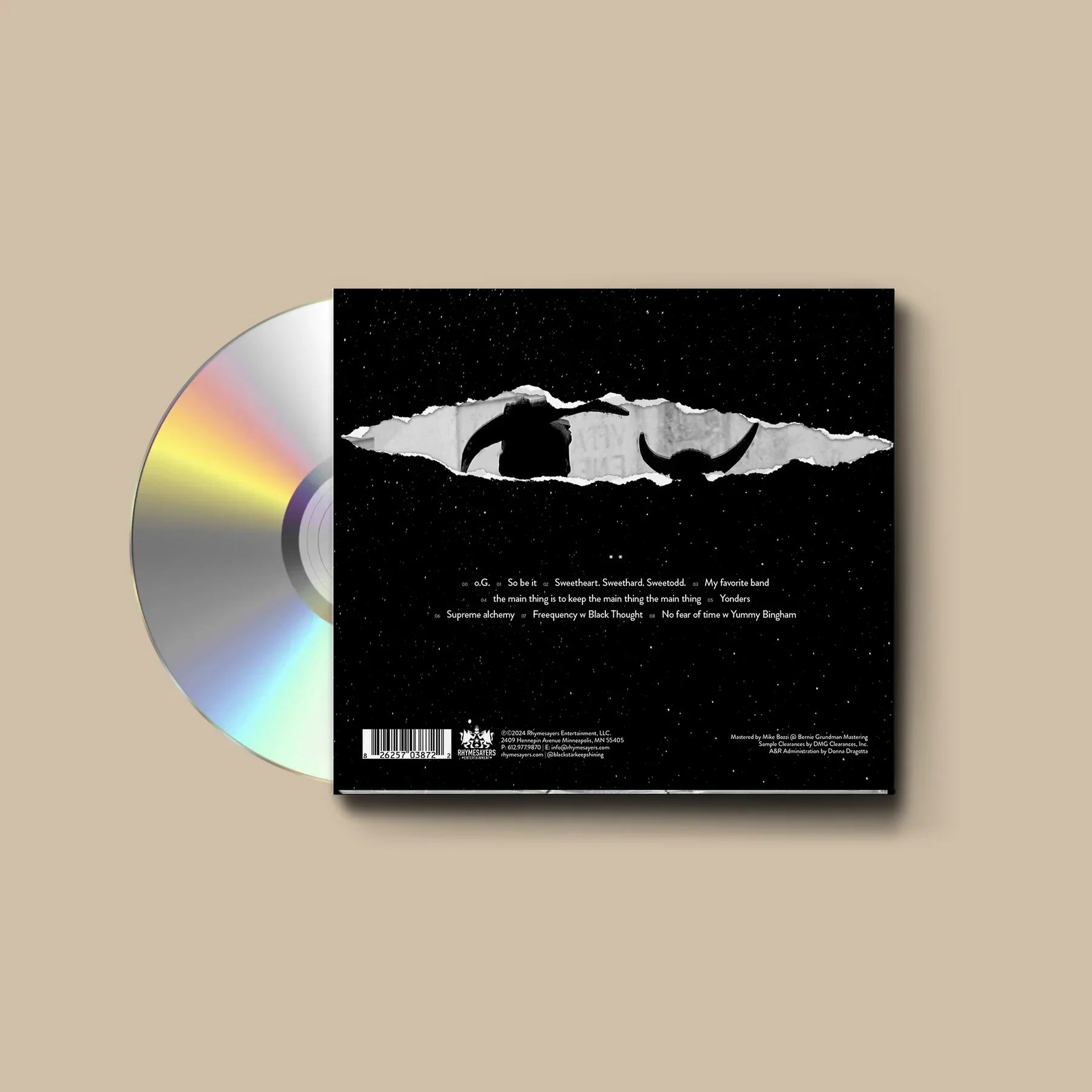 No Fear of Time: CD