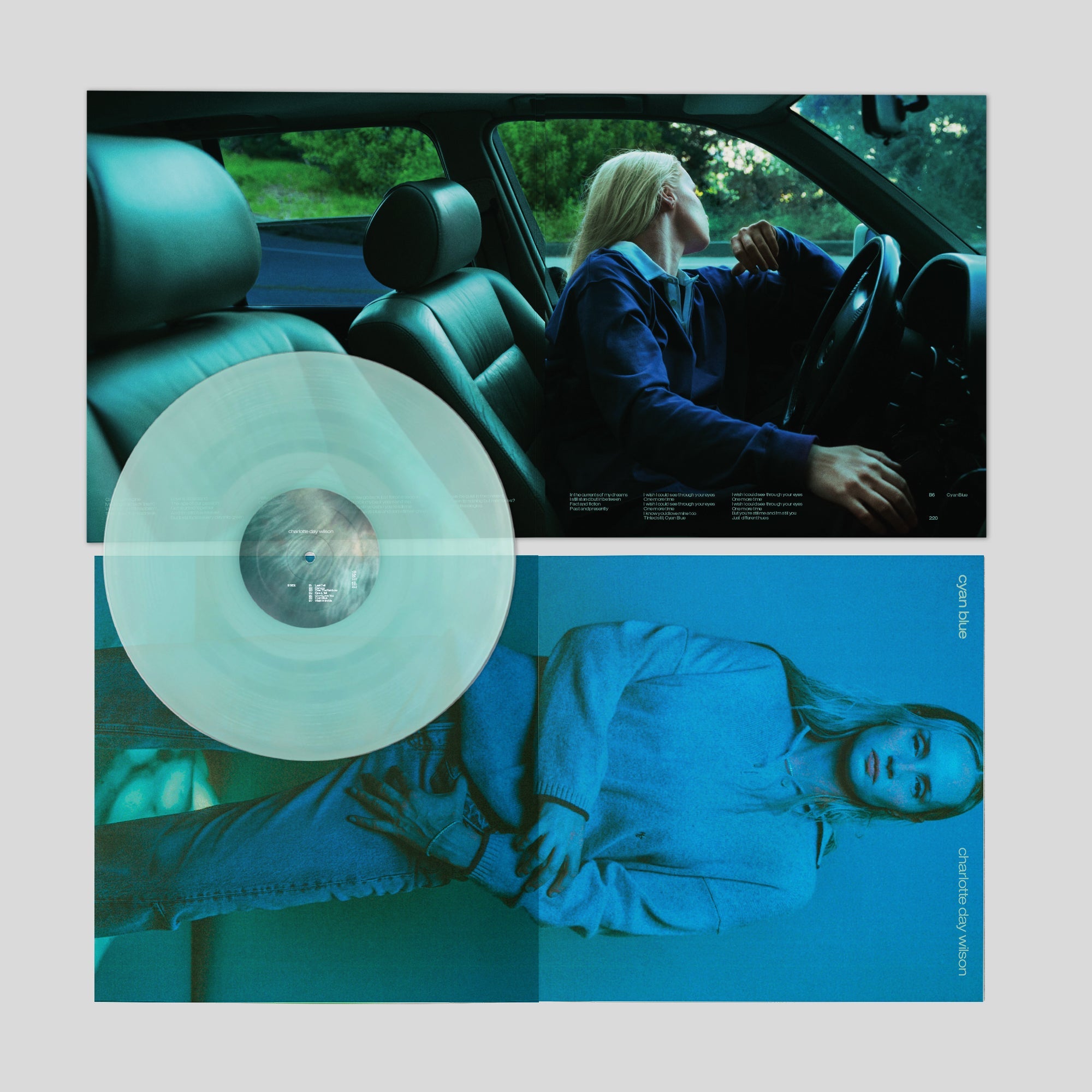 Cyan Blue: Limited Coke Bottle Green Vinyl LP
