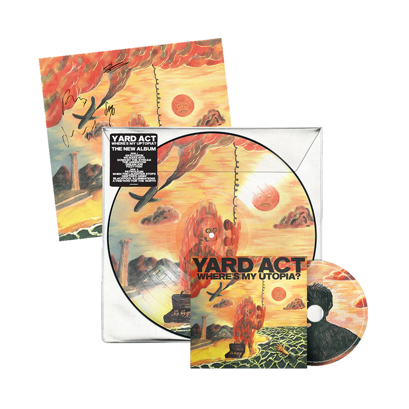 Where's My Utopia? Limited Picture Disc Vinyl LP, CD + Signed Art Card