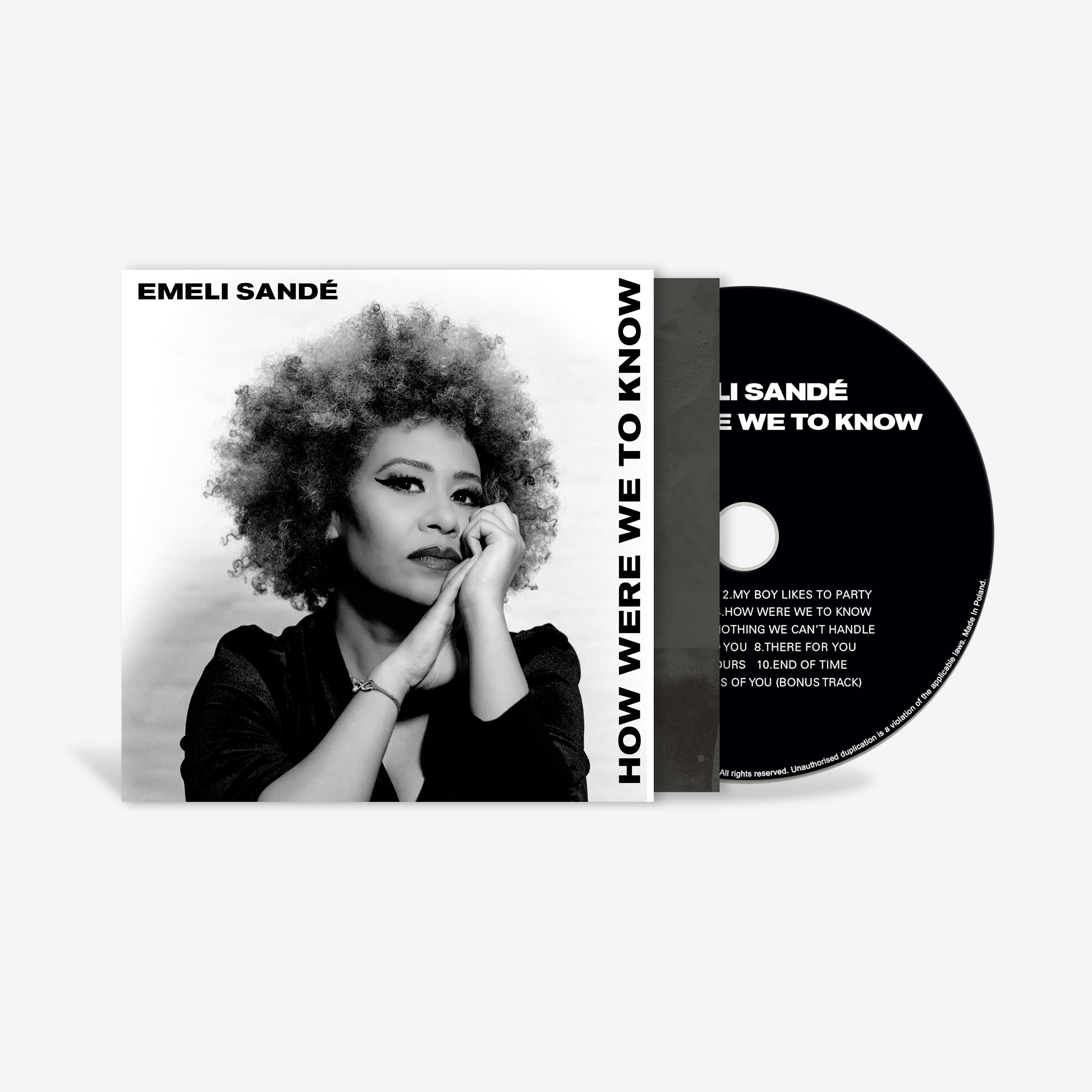 How Were We To Know: CD
