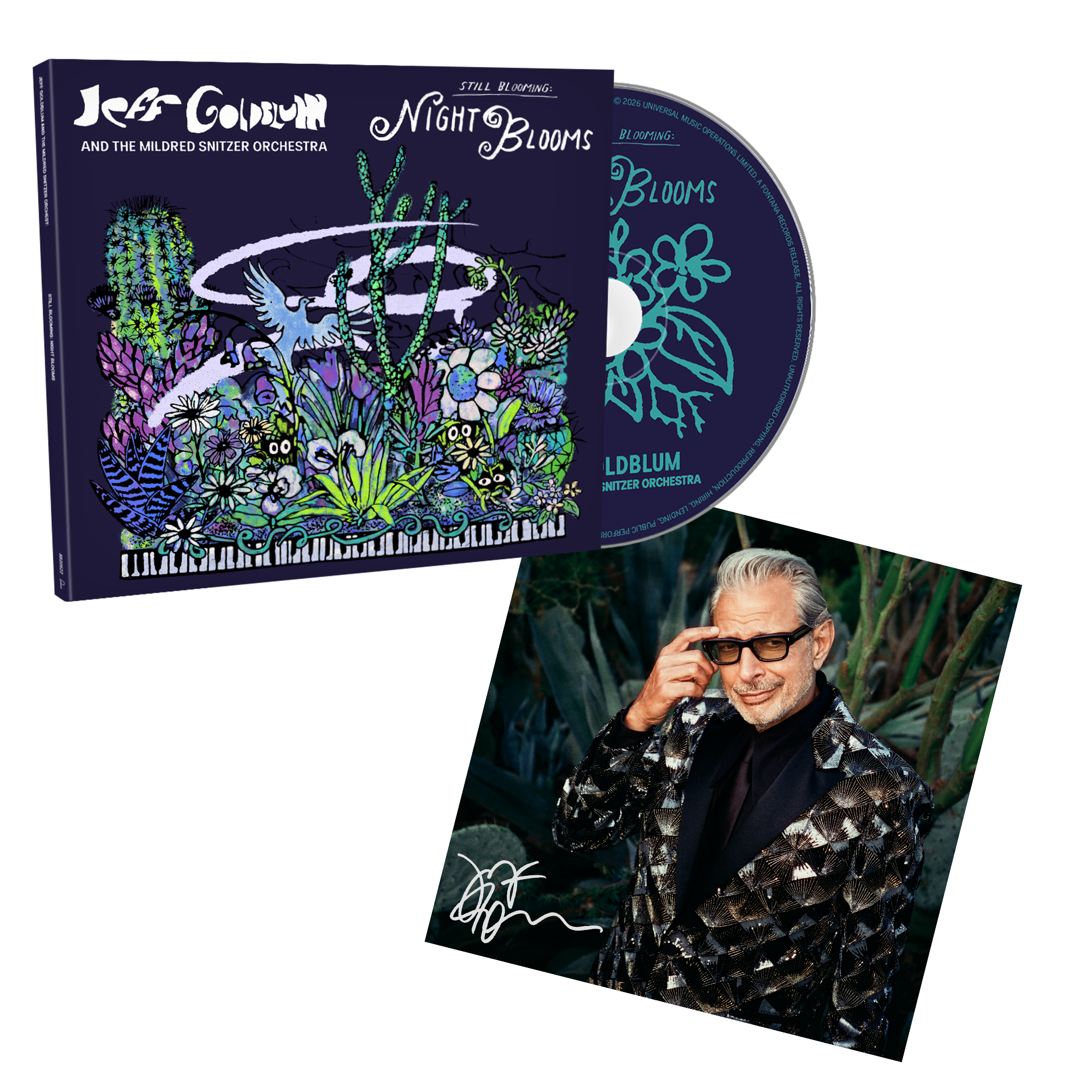 Night Blooms - CD (Signed)