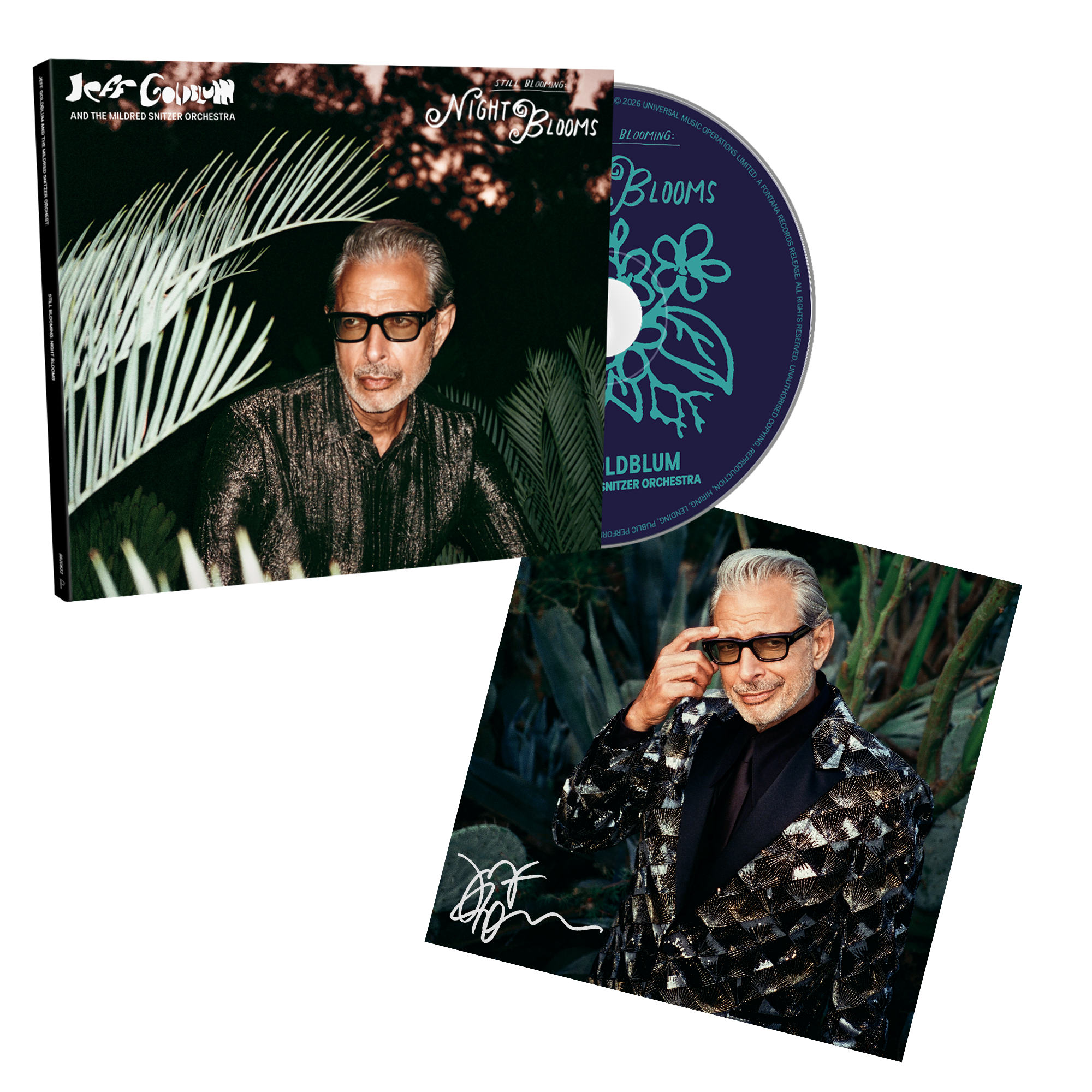 Night Blooms - Exclusive Alt Cover CD (Signed)