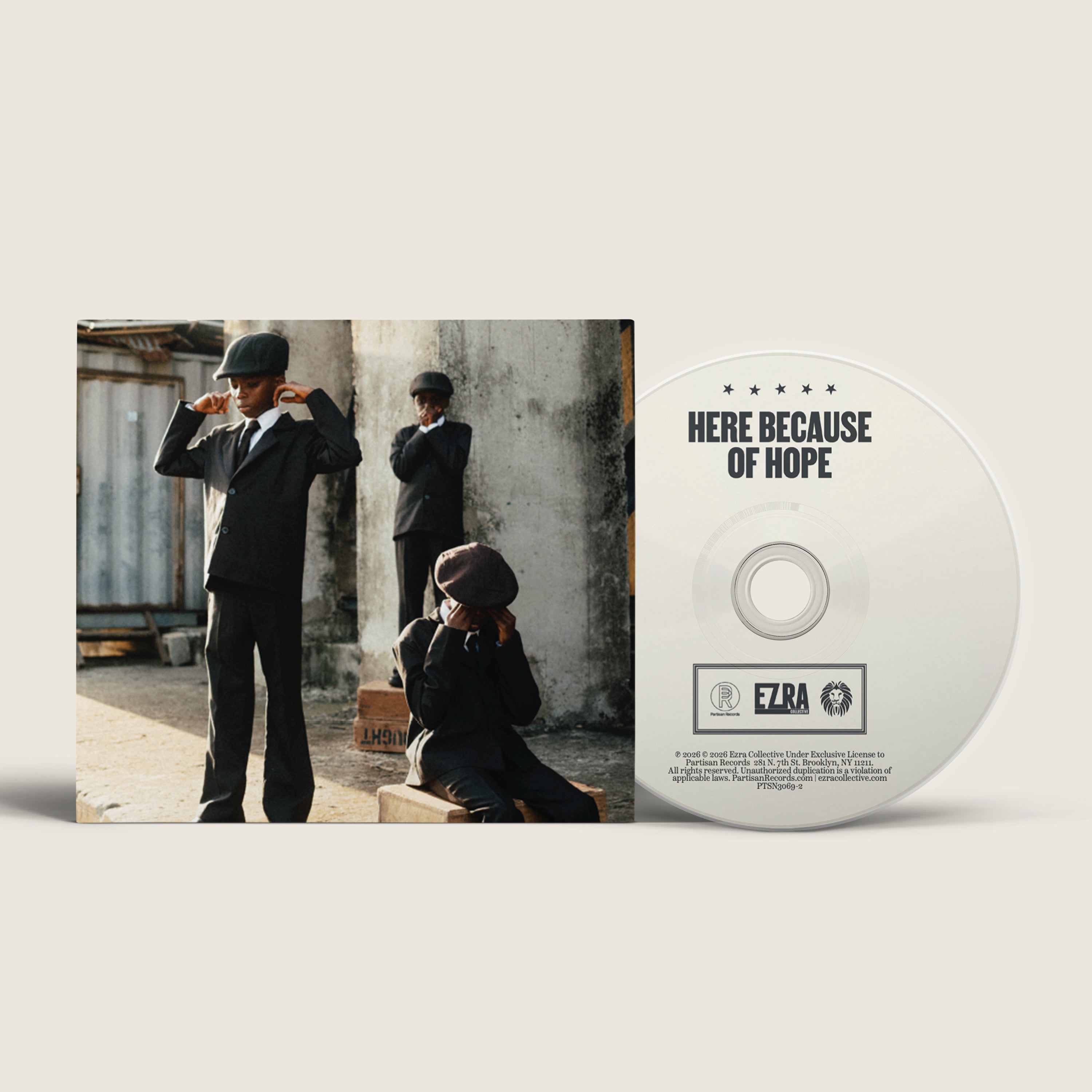 Here Because of Hope: CD