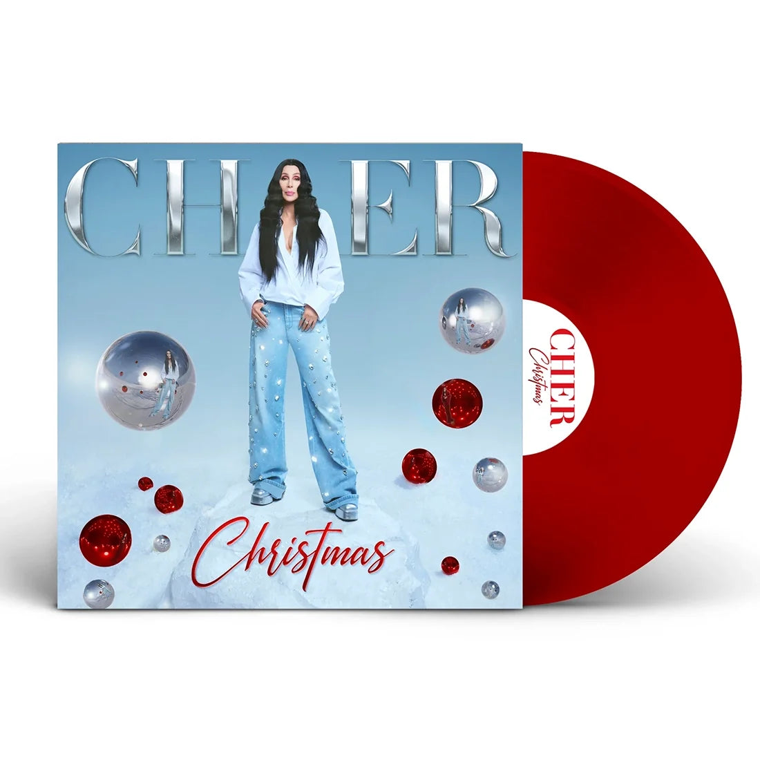 Cher Christmas: Ruby Red Vinyl LP