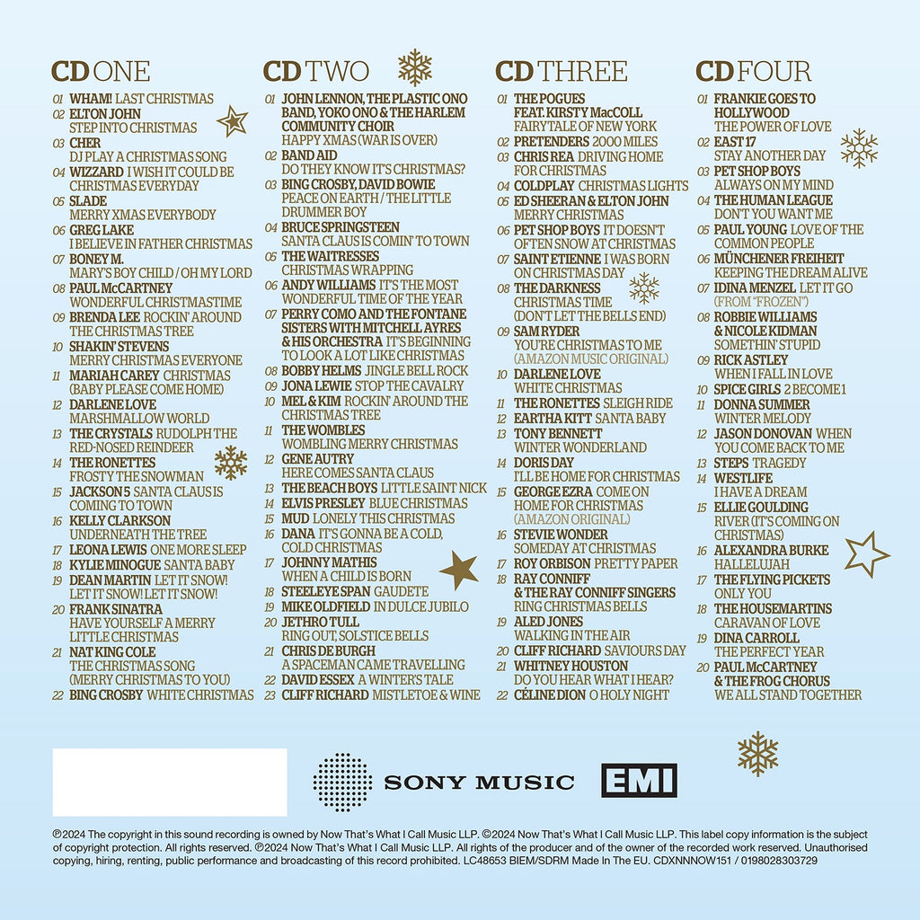 NOW That's What I Call Christmas (Special Edition 4CD)
