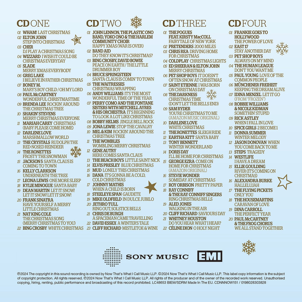 NOW That's What I Call Christmas (4CD)