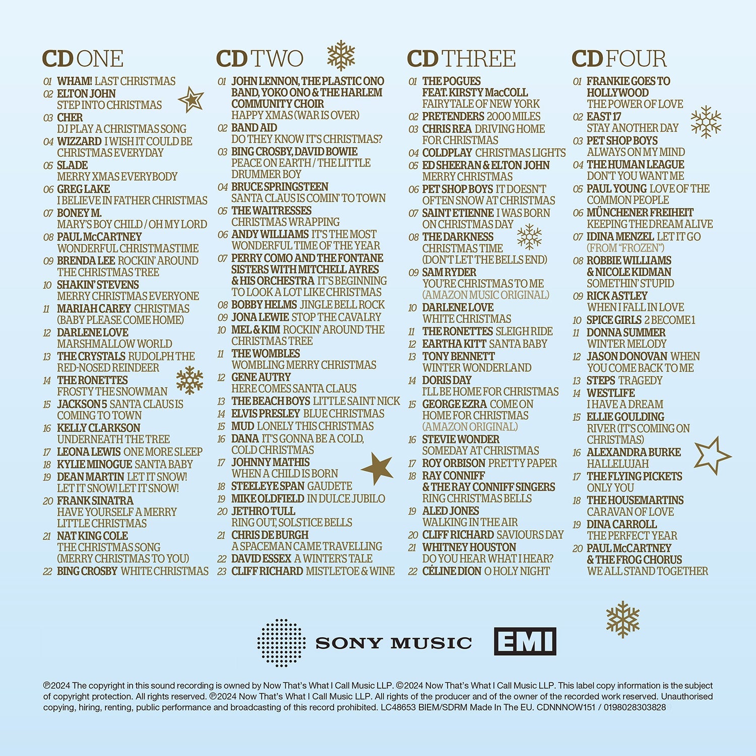 NOW That's What I Call Christmas (4CD)
