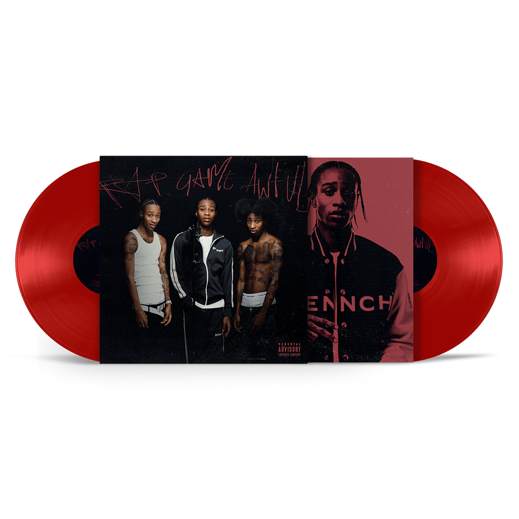Rap Game Awful: Red Vinyl 2LP + Signed Art Card