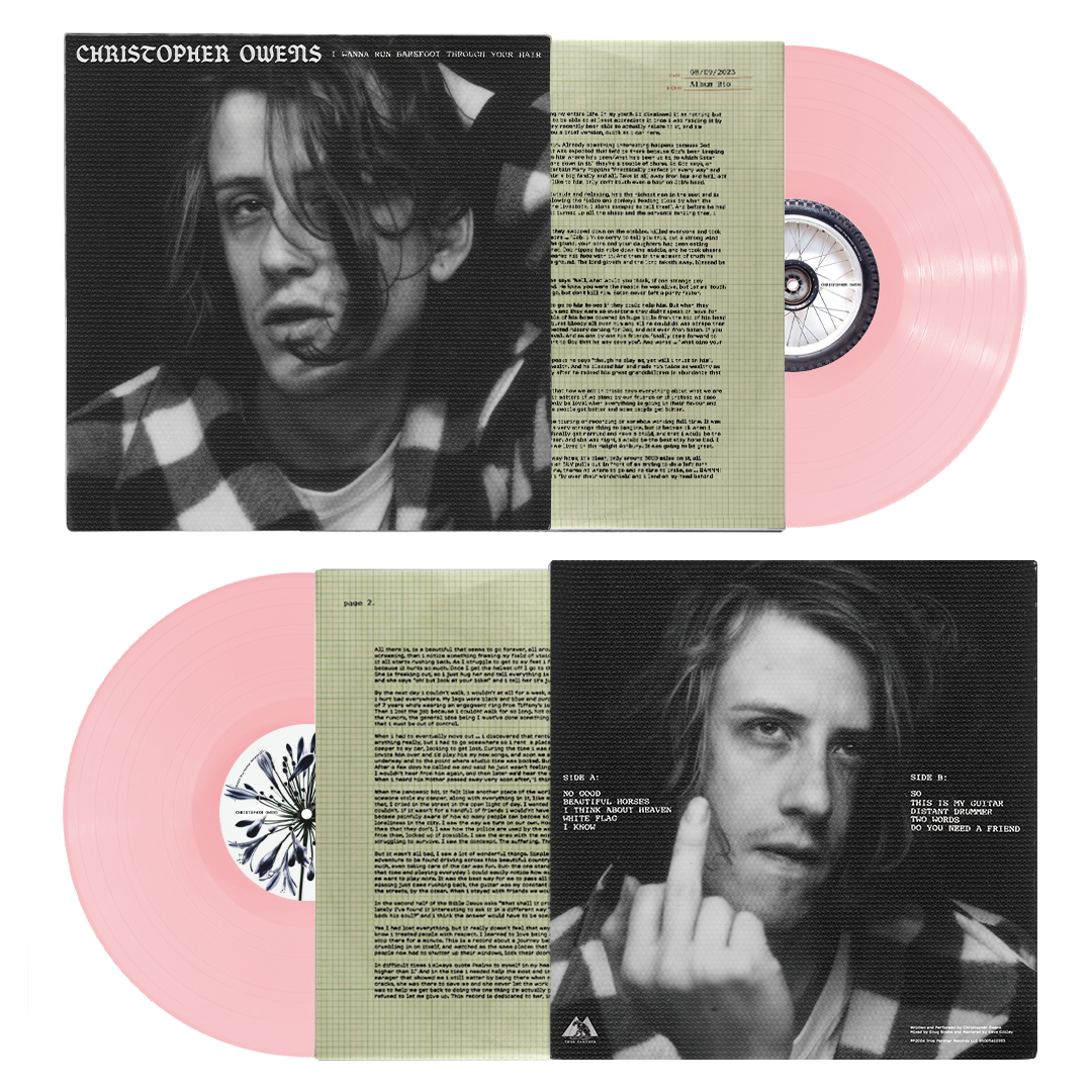 I Wanna Run Barefoot Through Your Hair: Baby Pink Vinyl LP