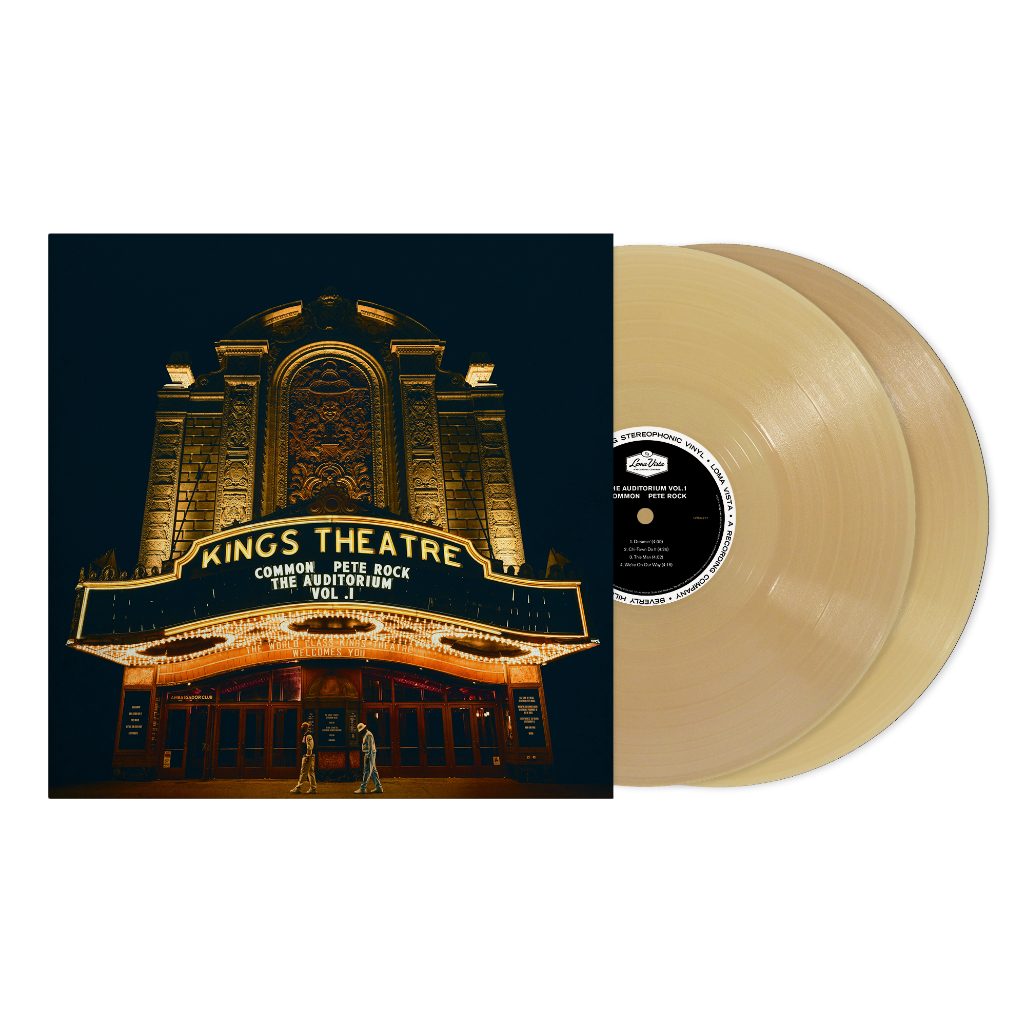 The Auditorium, Vol. 1: Gold/Tan Vinyl 2LP