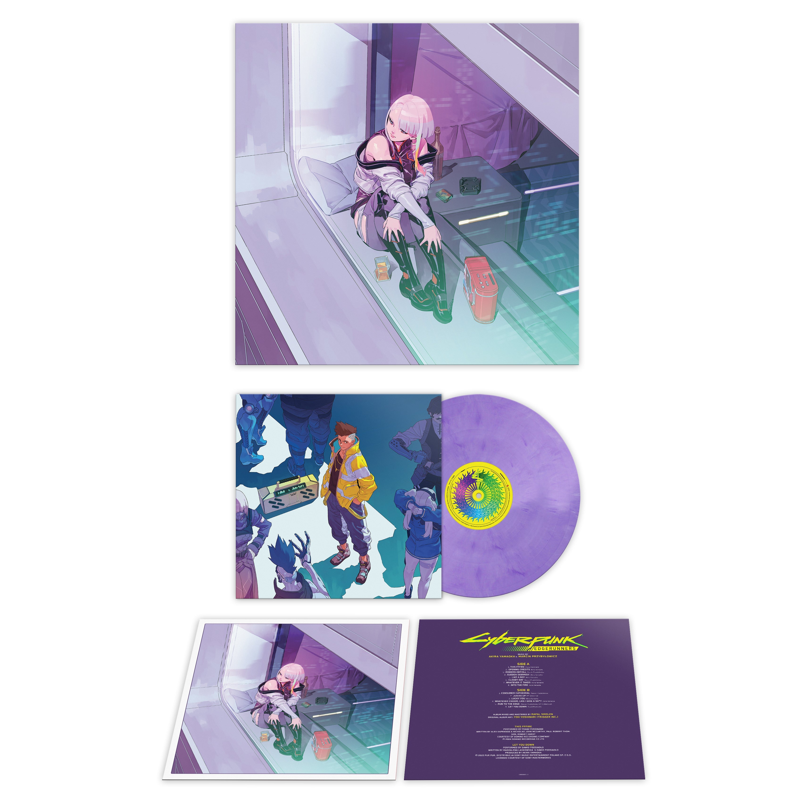 Cyberpunk-  Edgerunners (OST): Purple Marbled Vinyl LP