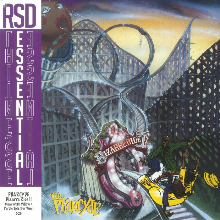 Bizarre Ride II The Pharcyde: Limited Clear w/ Yellow & Purple Splatter Vinyl 2LP [RSD23]
