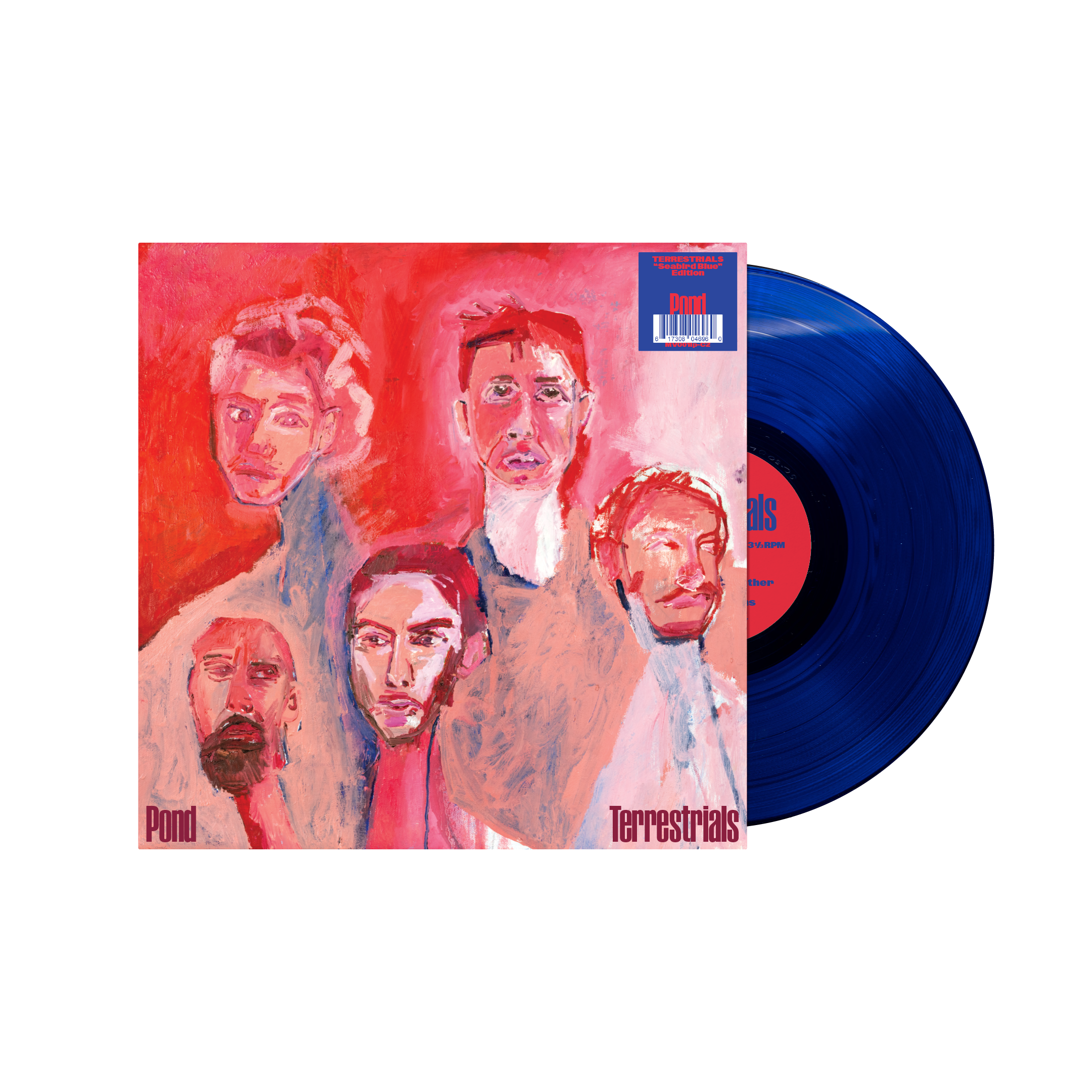 Terrestrials: Clear Blue Wave Vinyl LP