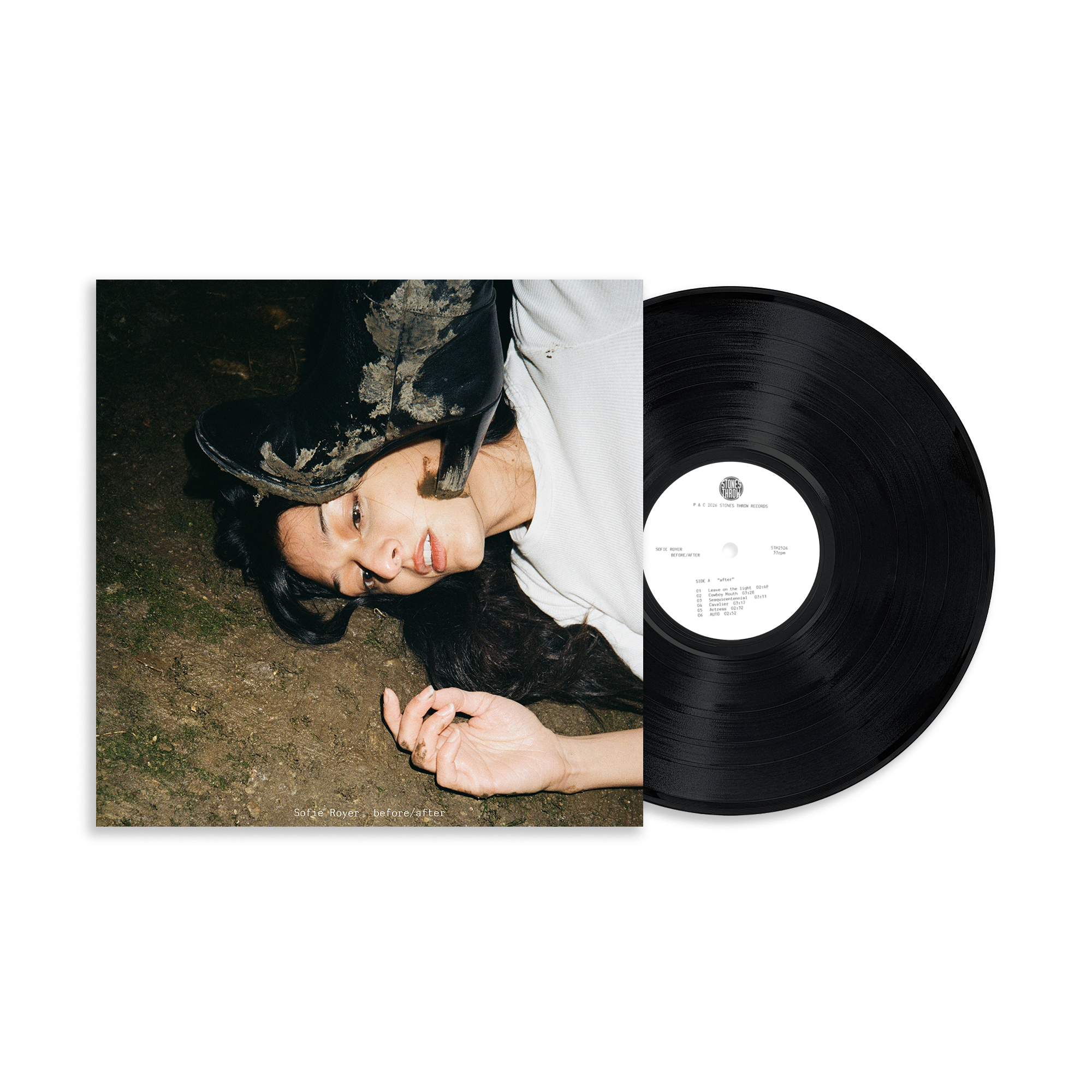 before/after: Black Vinyl LP