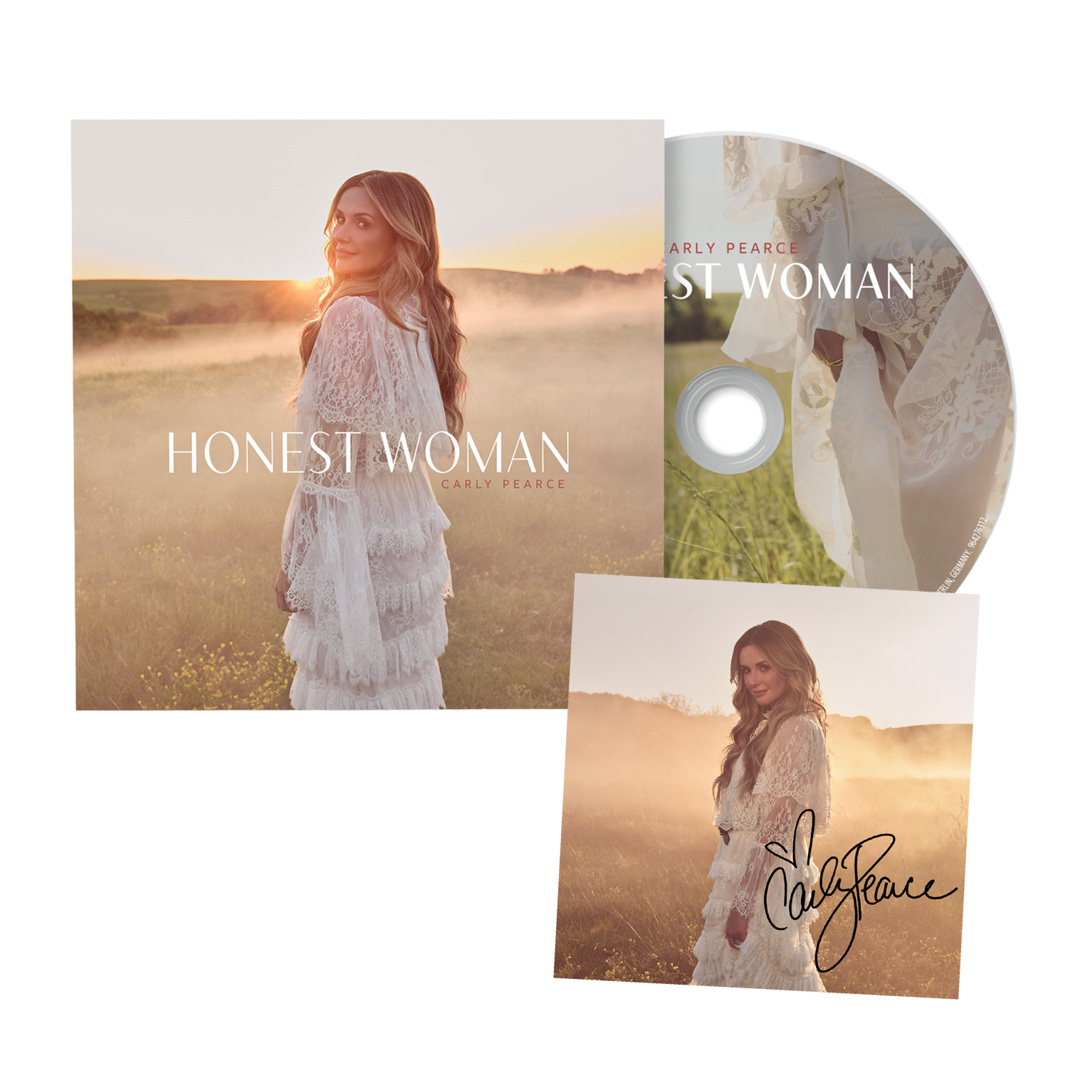 Honest Woman: CD Album + Signed Art Card