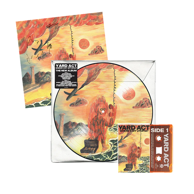 Where's My Utopia? Limited Picture Disc Vinyl LP, Cassette + Signed Art Card