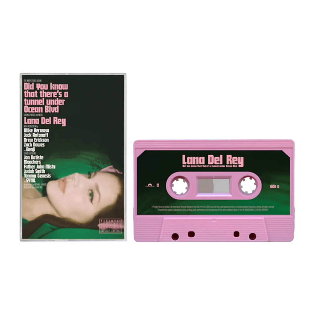 Did You Know That There's a Tunnel Under Ocean Blvd: ALT Cover Cassette #3