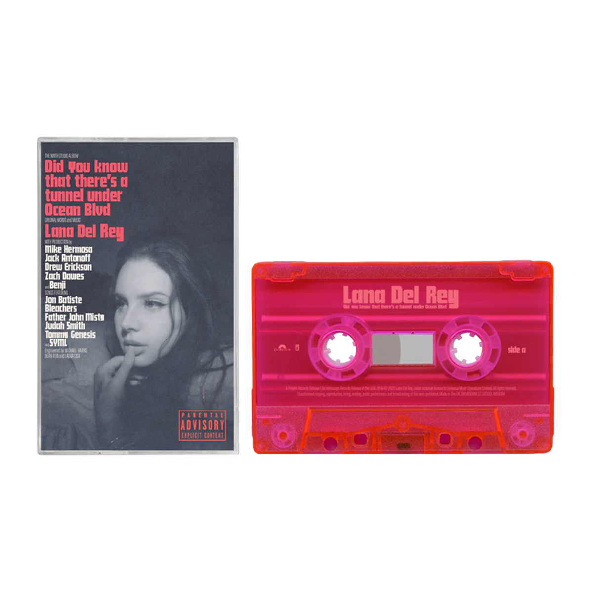 Did You Know That There's a Tunnel Under Ocean Blvd: ALT Cover Cassette #2