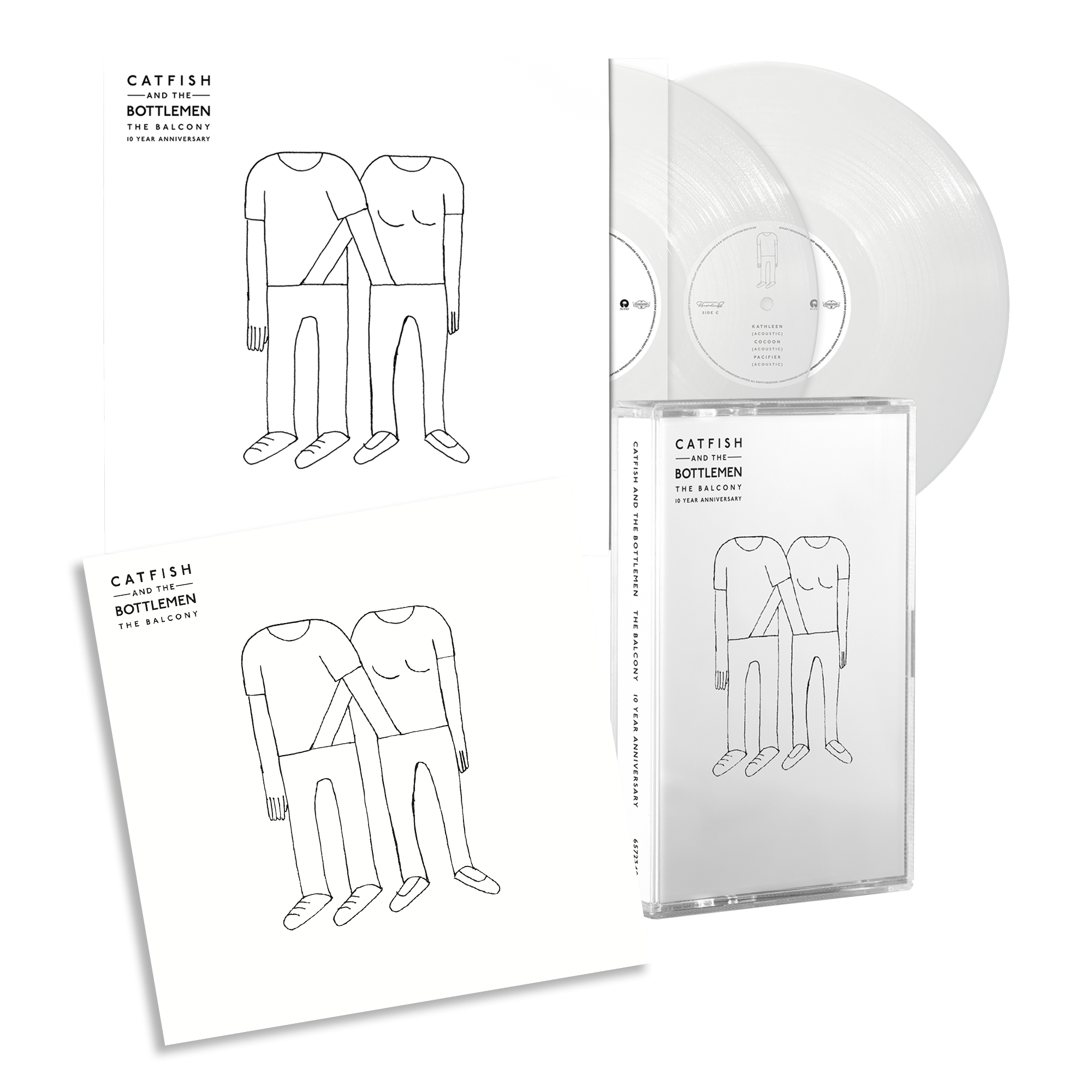 The Balcony (10 Year Anniversary): Limited Clear Vinyl 2LP, Cassette + Double-Sided Print