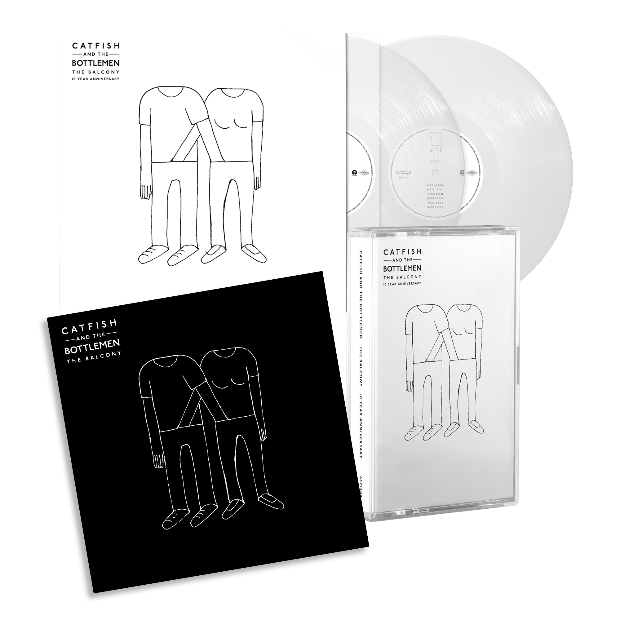 The Balcony (10 Year Anniversary): Limited Clear Vinyl 2LP, Cassette + Double-Sided Print