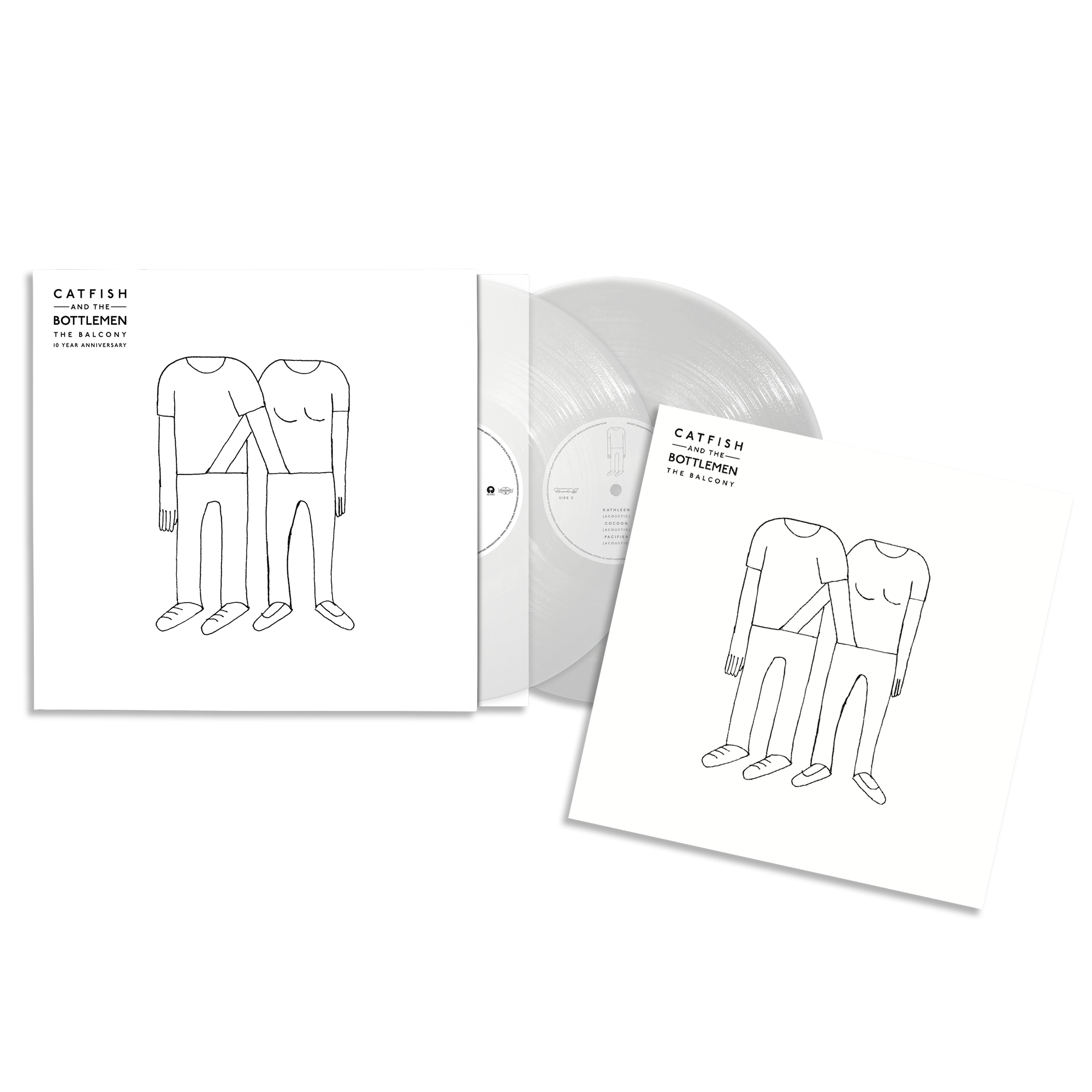 The Balcony (10 Year Anniversary): Limited Clear Vinyl 2LP + Double-Sided Print