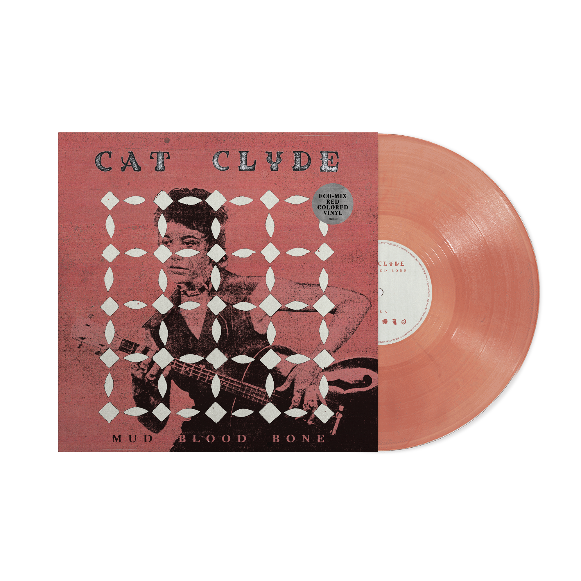 Mud Blood Bone:  EcoMix  Red  Vinyl LP