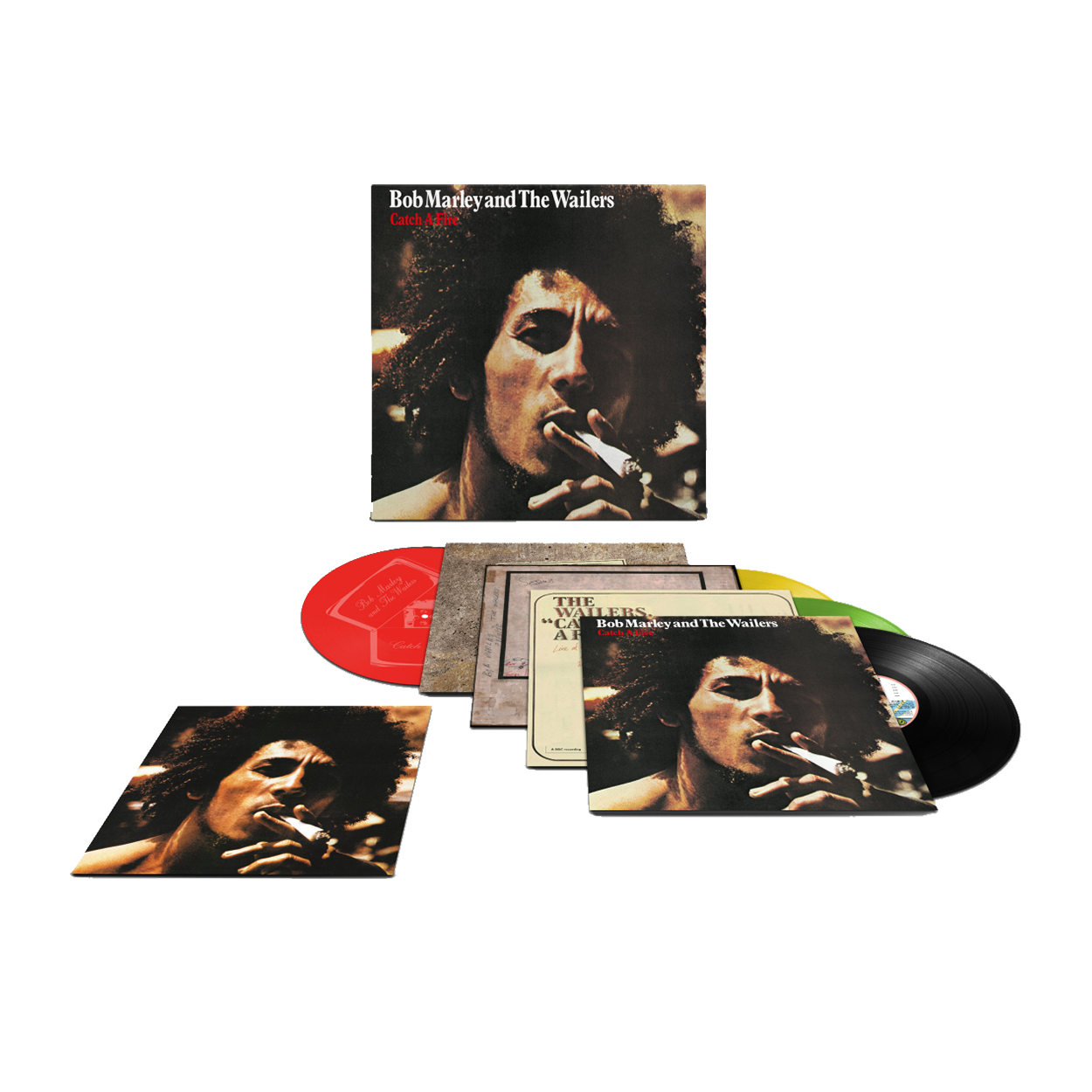 Catch A Fire - 50th Anniversary Edition Exclusive Colour Vinyl 3LP + 12''