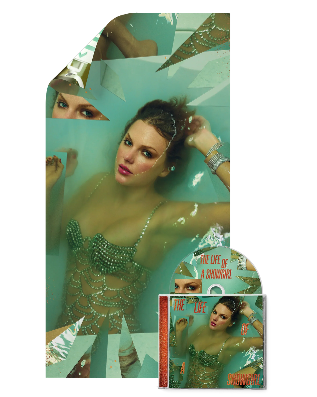 The Life of a Showgirl: Sweat and Vanilla Perfume CD with Poster
