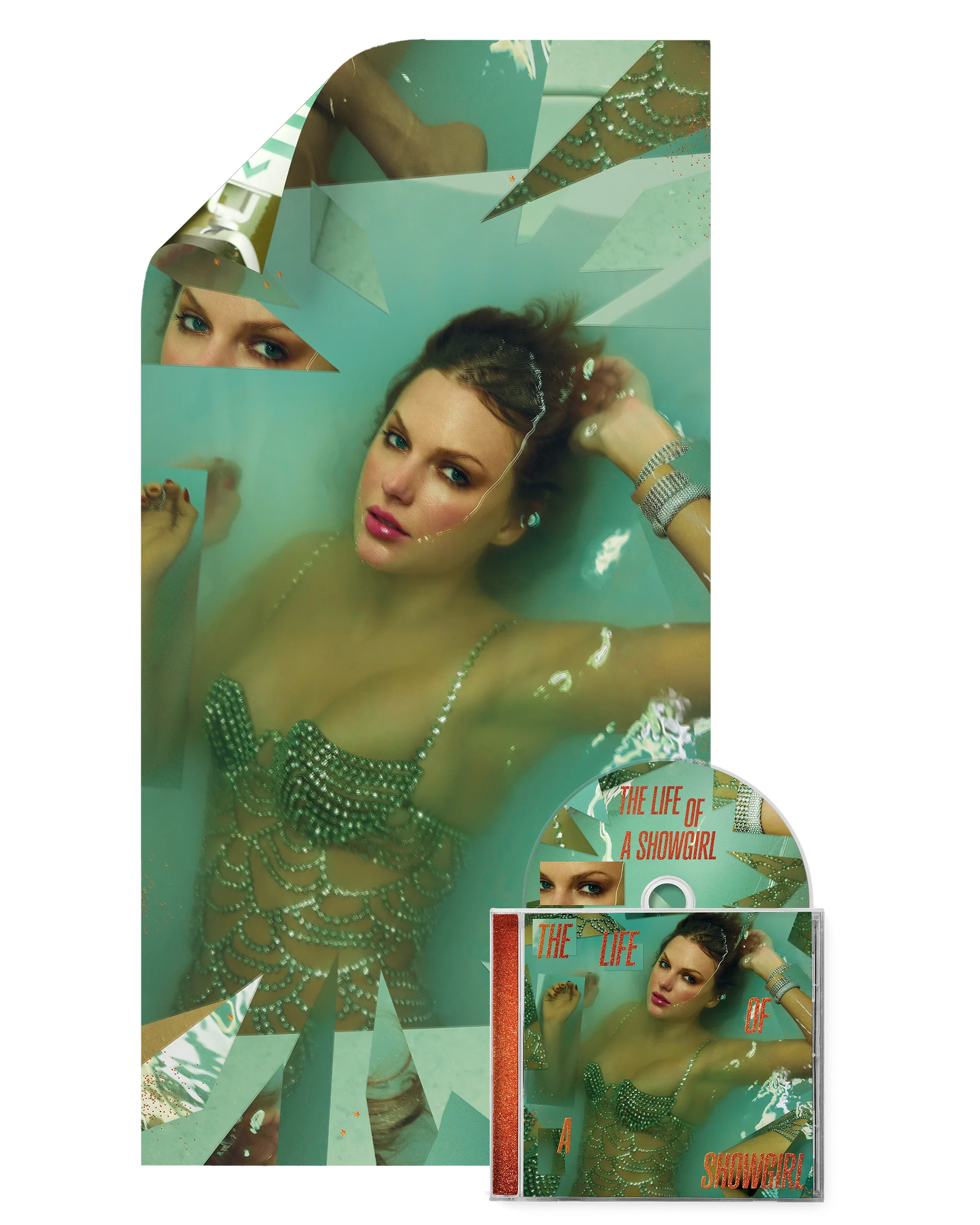 The Life of a Showgirl: Sweat and Vanilla Perfume CD with Poster
