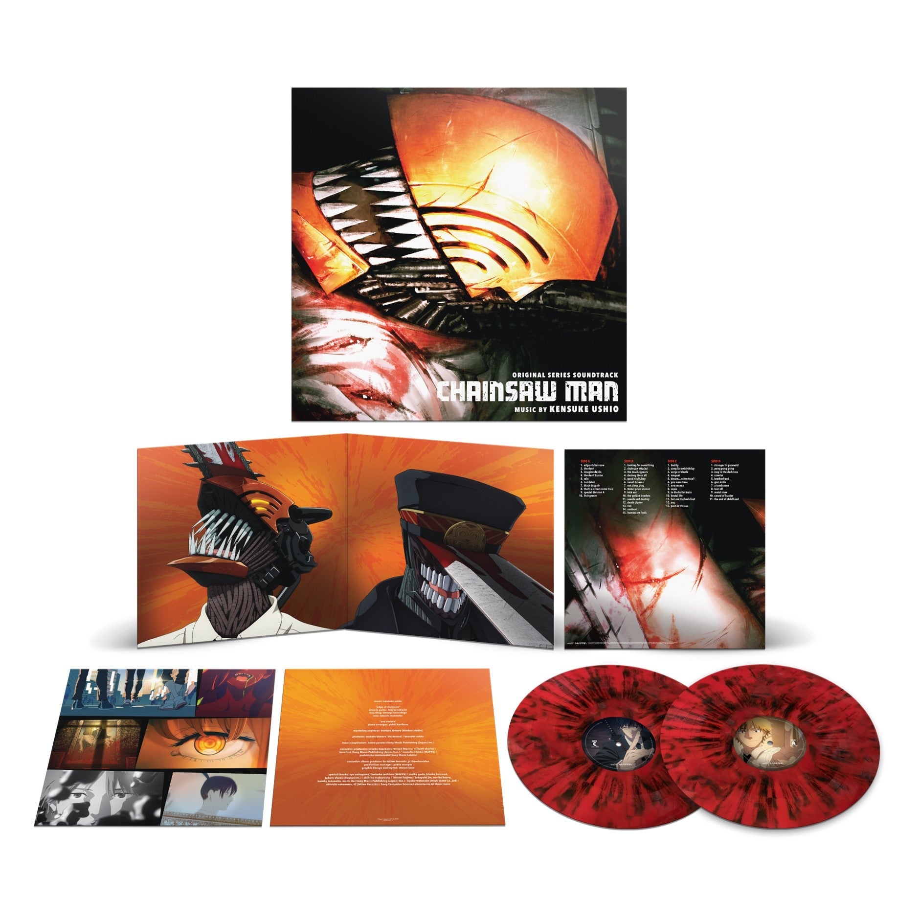 Chainsaw Man (OST): Limited Red/Black Splatter Vinyl 2LP