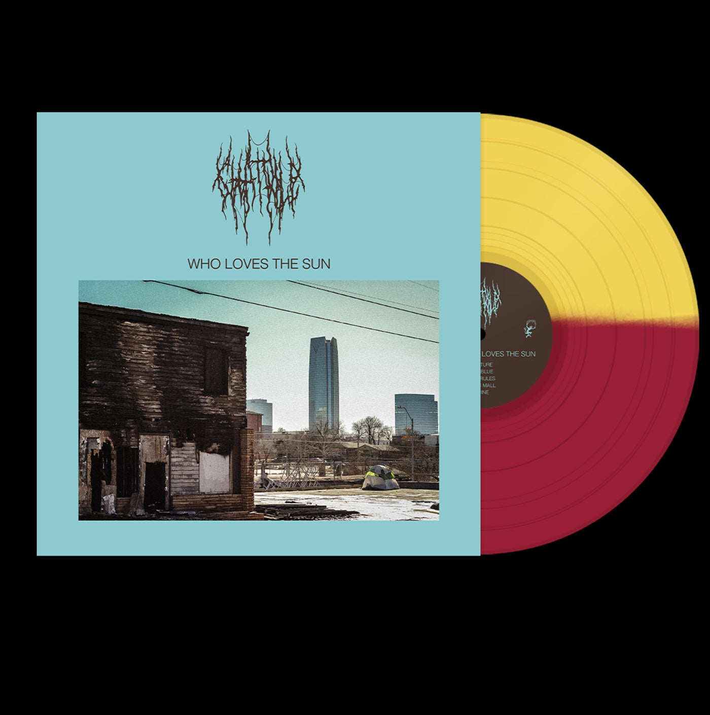 Who Loves The Sun: Half Magenta and Lemon Yellow Vinyl LP