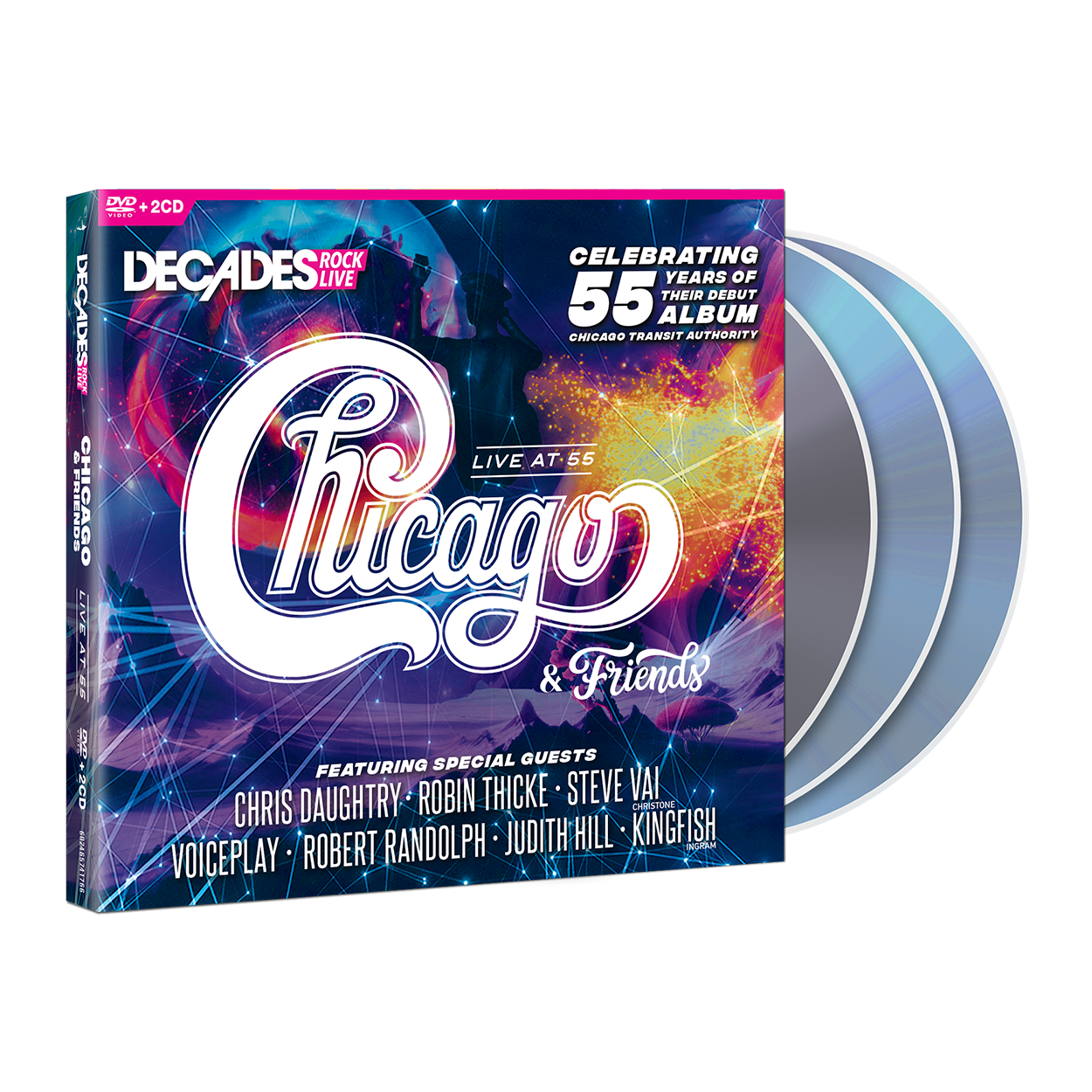 Chicago & Friends - Live At 55: DVD + 2CD