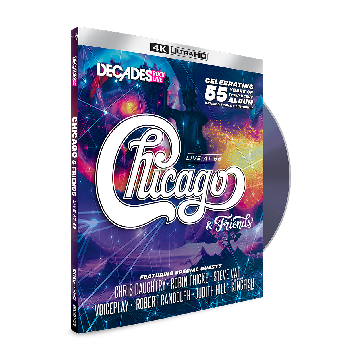 Chicago & Friends - Live At 55: 4K UHD