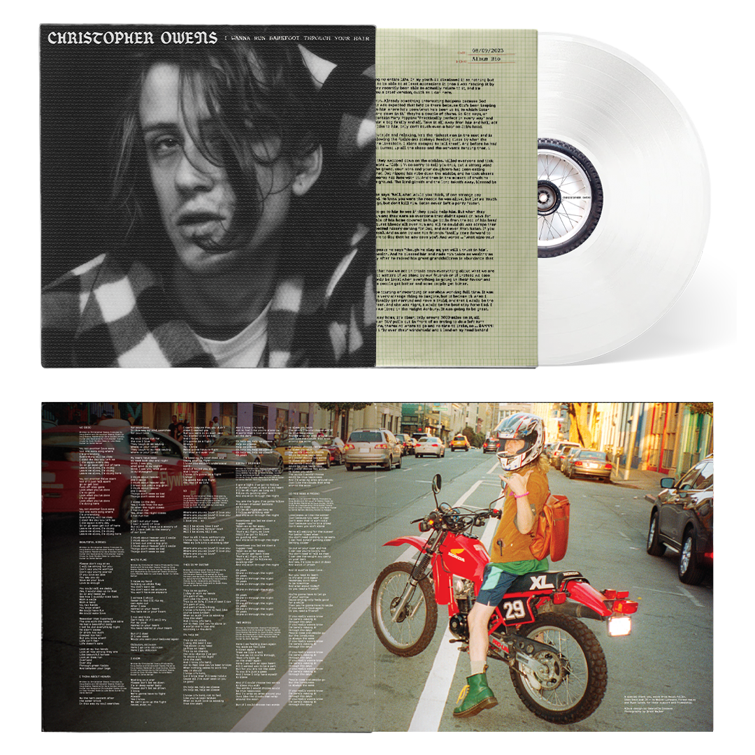 I Wanna Run Barefoot Through Your Hair: Clear Vinyl LP