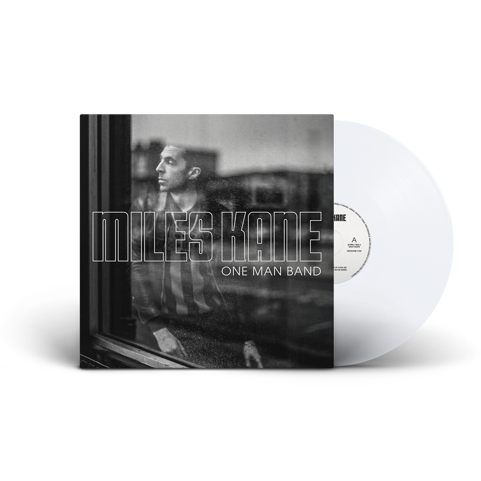 One Man Band: Transparent Clear Vinyl LP