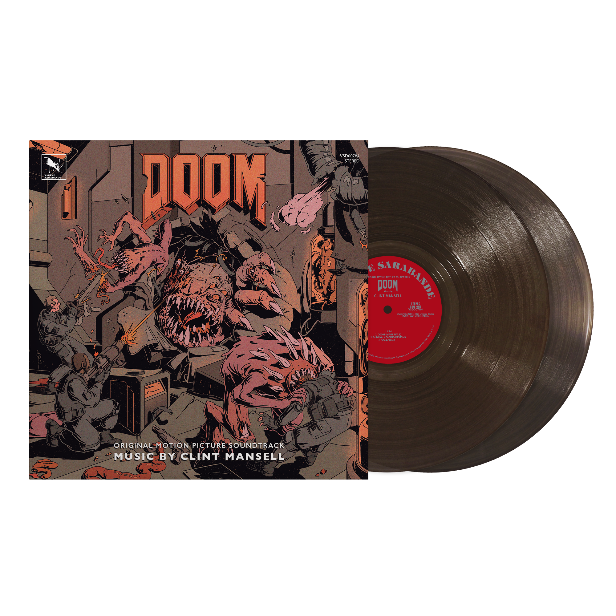 Doom (Original Motion Picture Soundtrack): Deluxe Edition 'Black Ice' Vinyl 2LP