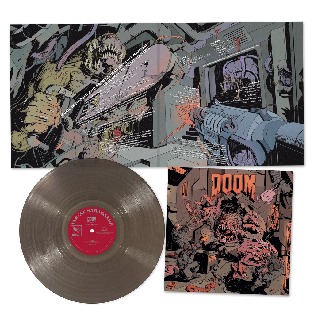 Doom (Original Motion Picture Soundtrack): Deluxe Edition 'Black Ice' Vinyl 2LP