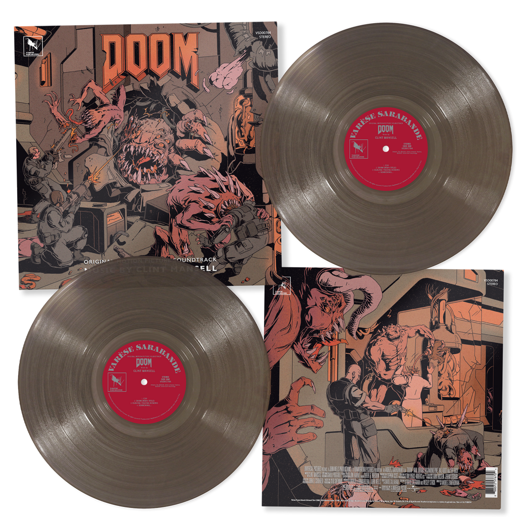 Doom (Original Motion Picture Soundtrack): Deluxe Edition 'Black Ice' Vinyl 2LP