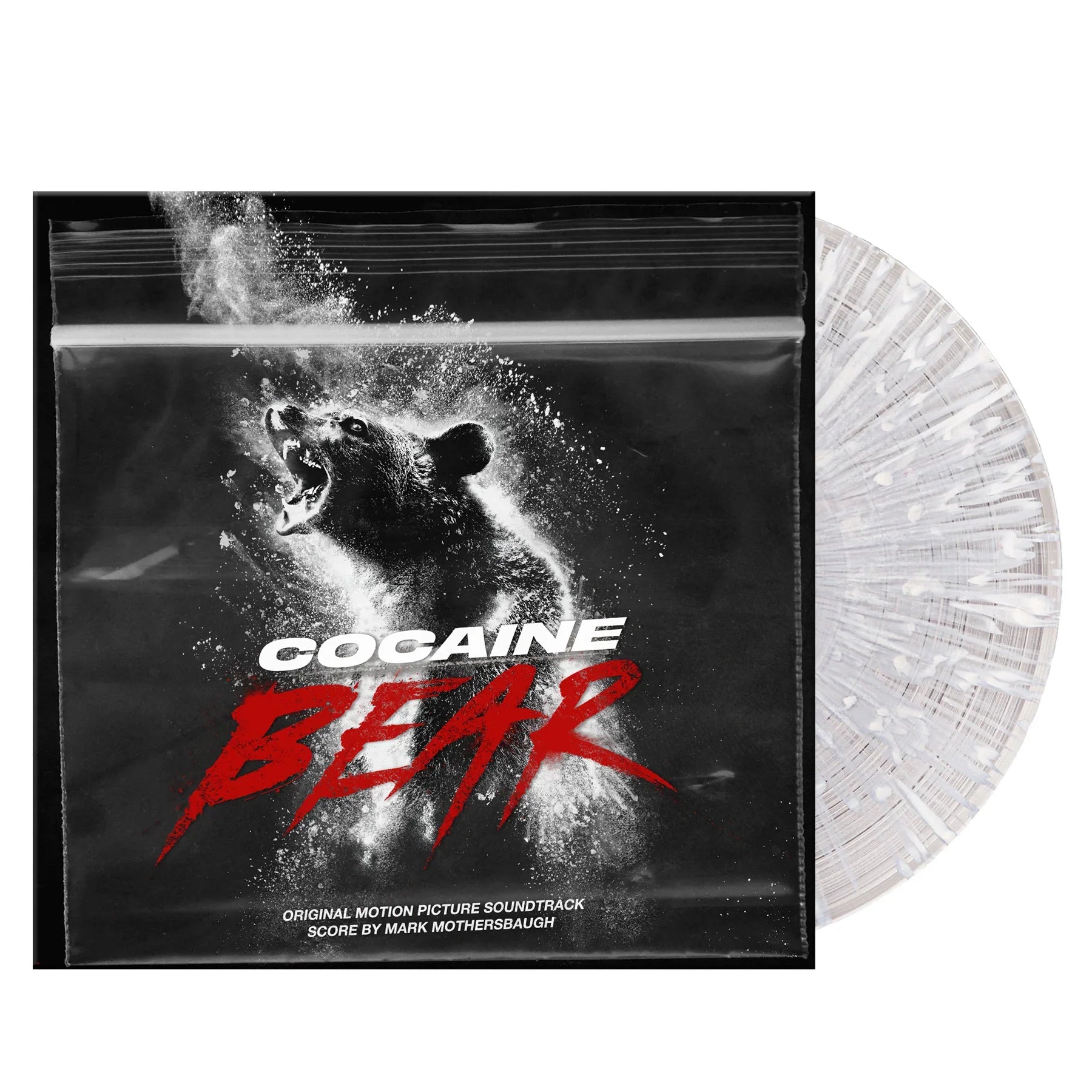 Cocaine Bear (Original Soundtrack) : Limited Crystal Clear Vinyl LP