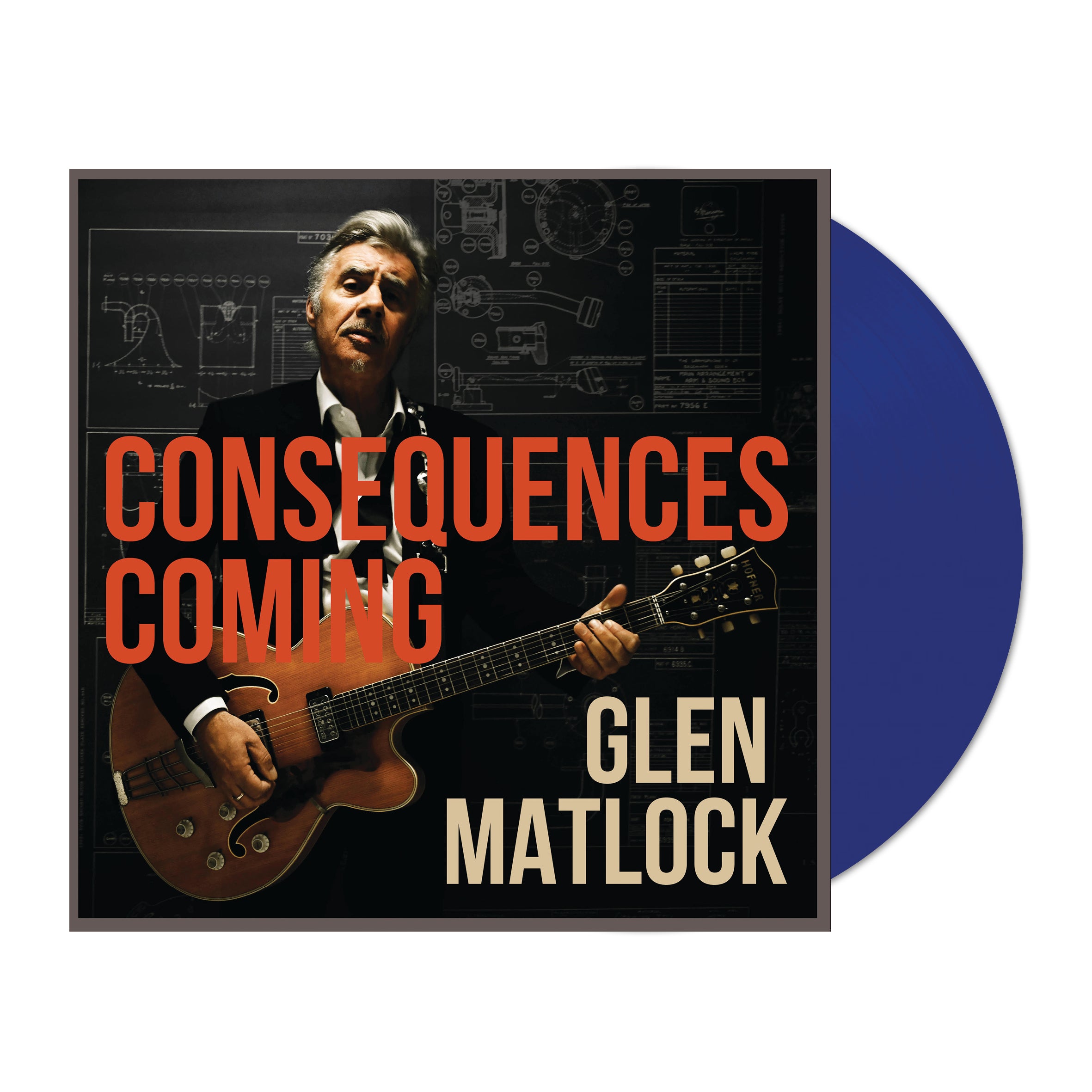 Consequences Coming: Exclusive Signed Ultra Blue Vinyl LP
