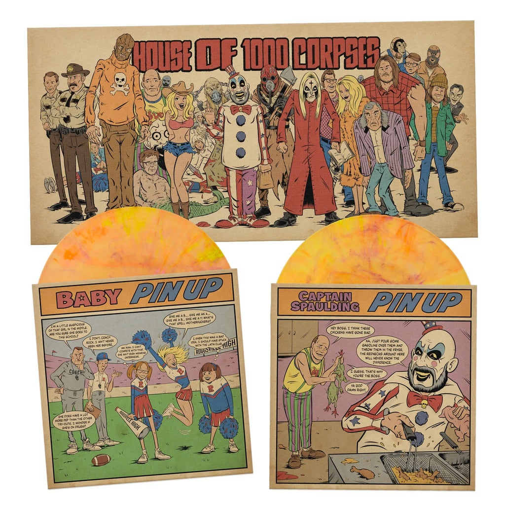 The Words & Music of House of 1000 Corpses: Limited 'Halloween Party' Coloured Vinyl 2LP