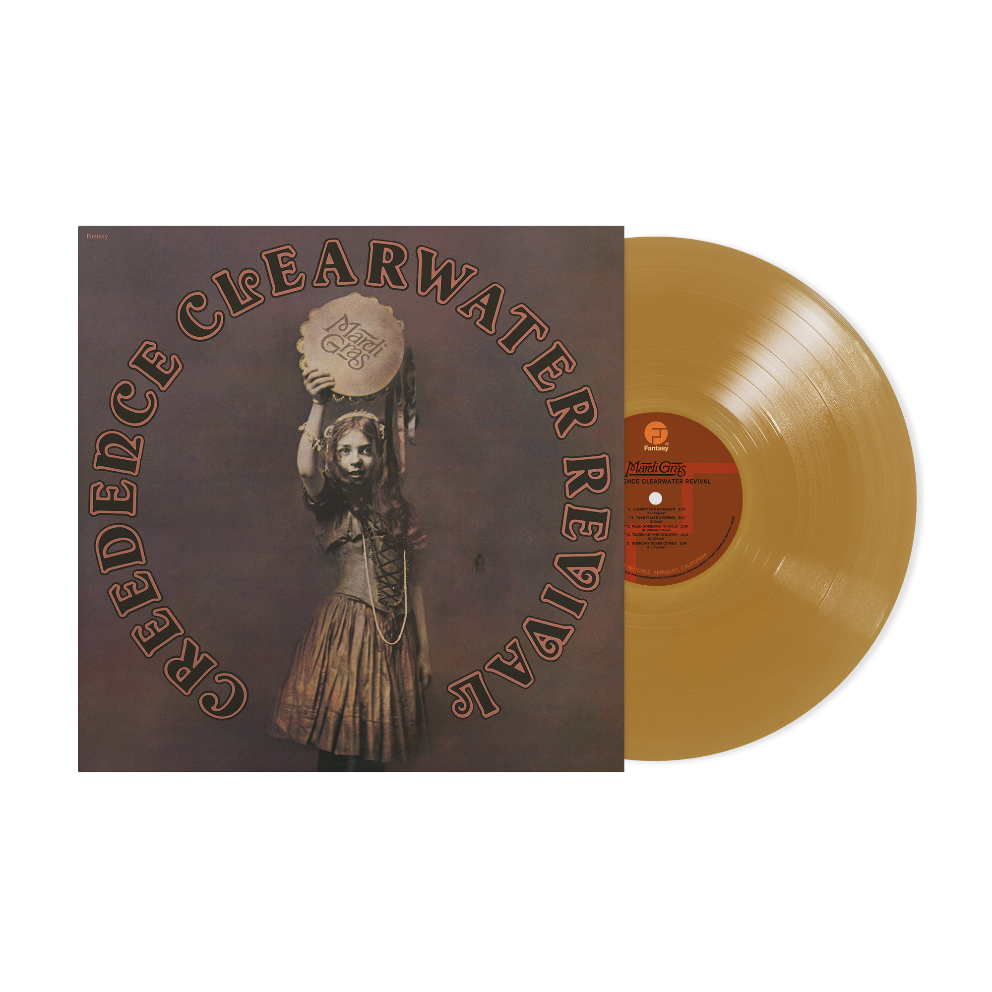 Mardi Gras: Limited Edition Opaque Gold Vinyl LP