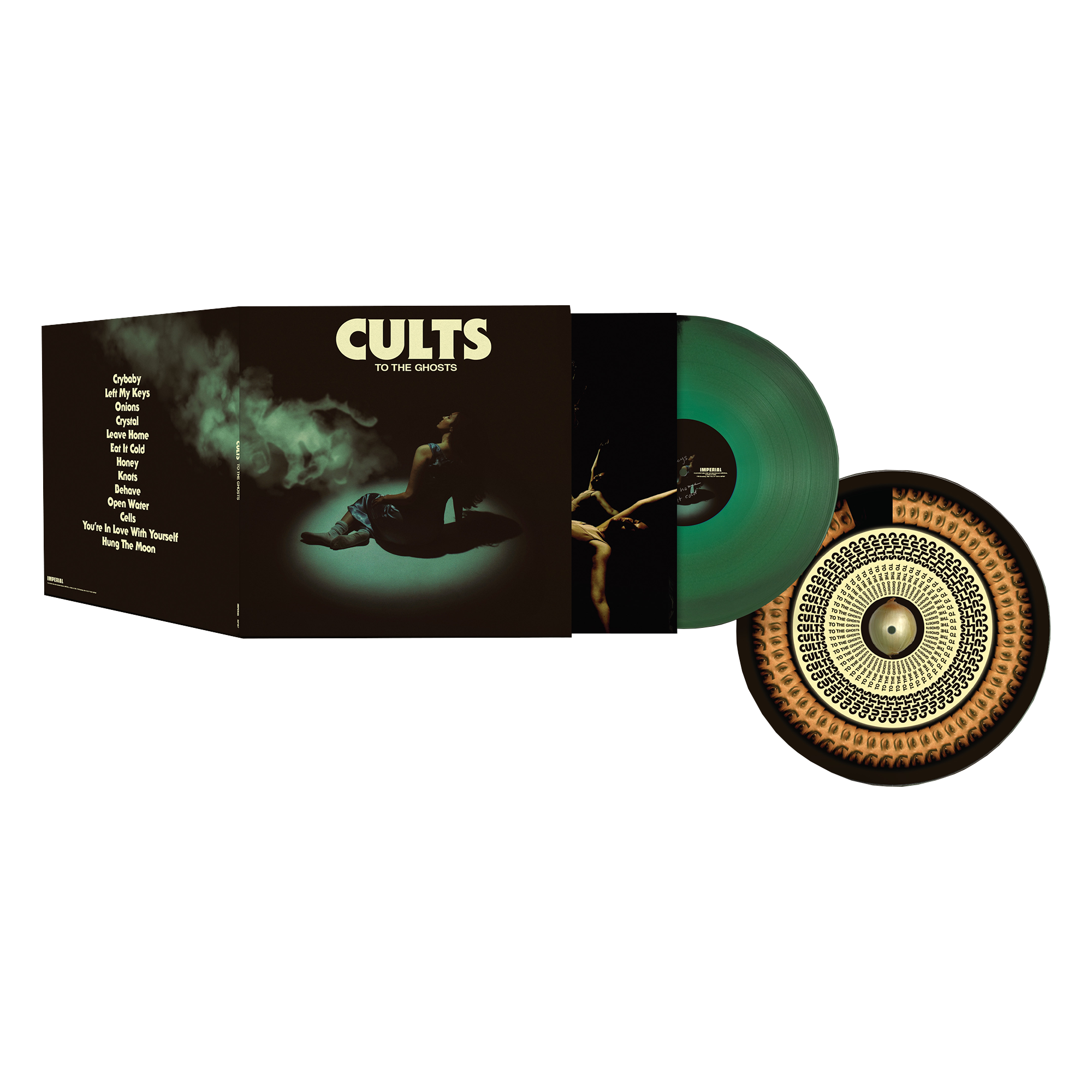 To The Ghosts: Limited Green LP & Signed Zoetrope Slipmat