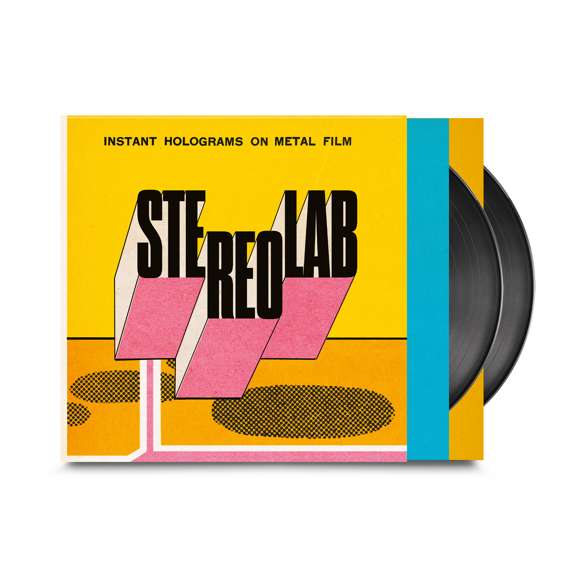 Instant Holograms On Metal Film: Black Vinyl 2LP