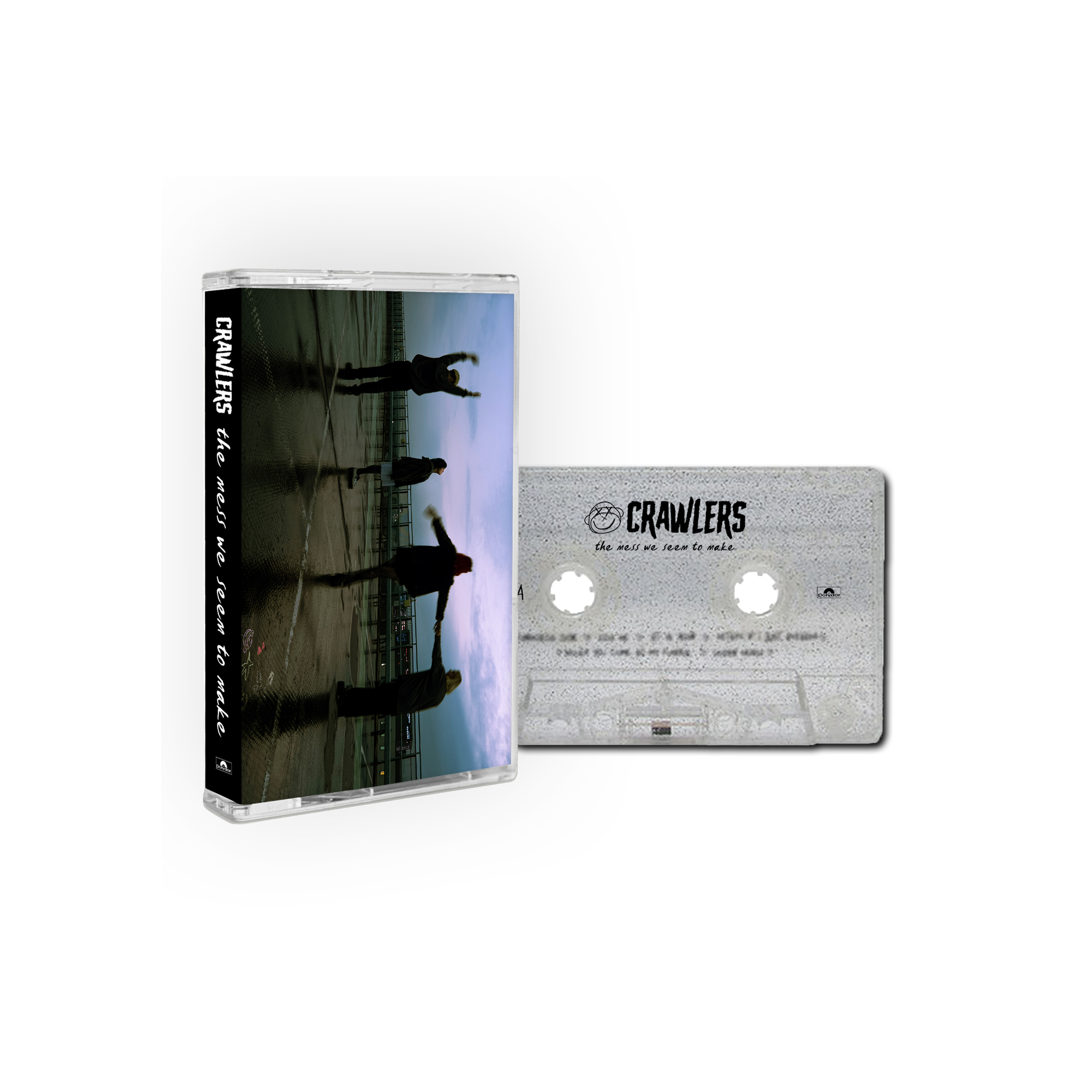 The Mess We Seem To Make: CD, Silver Glitter Cassette + Signed Artcard