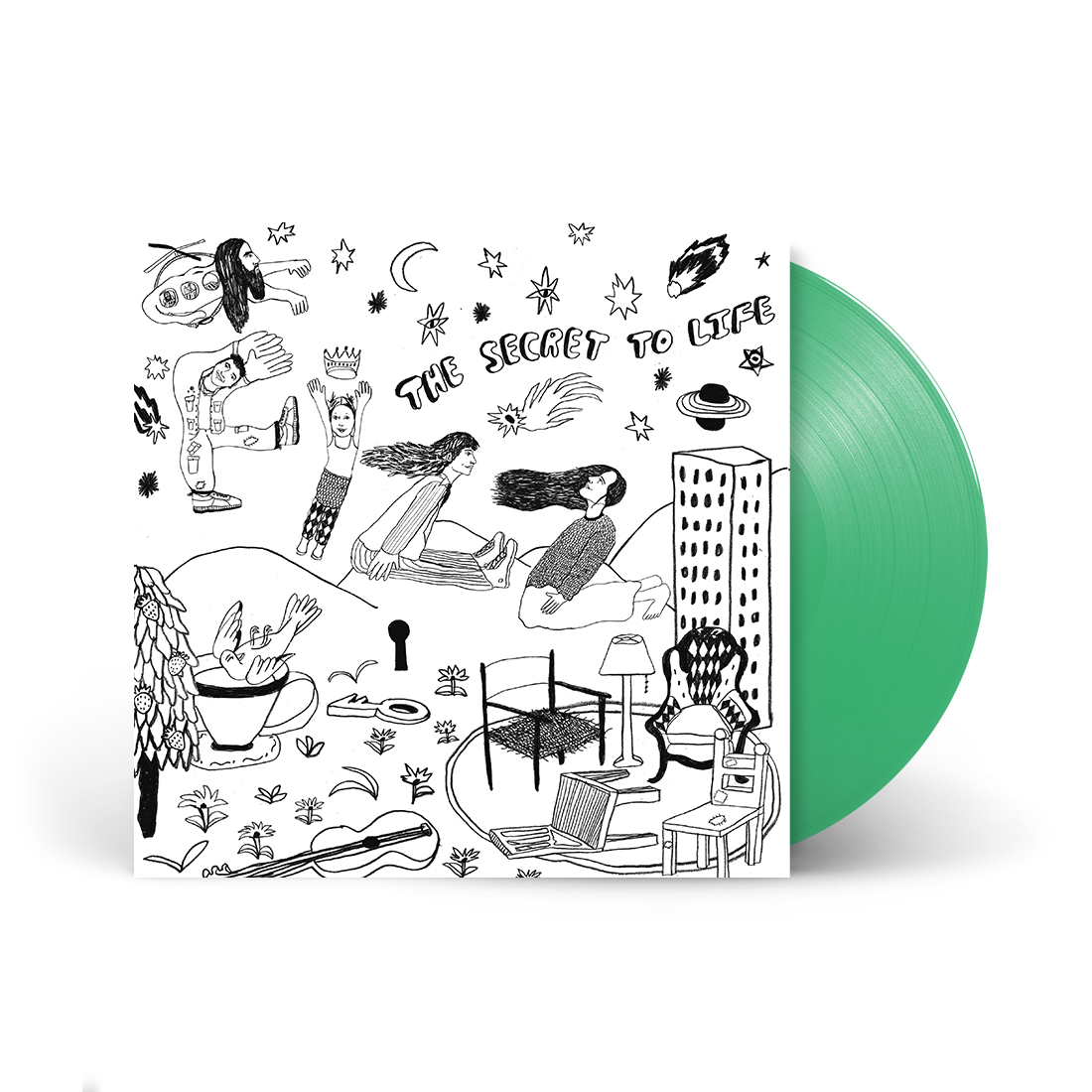 The Secret to Life: Exclusive "Colour In" Vinyl LP + Crayons!