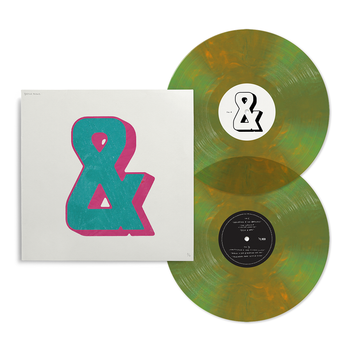 &: Limited Recycled Colour Vinyl 2LP, 'Part One' Double 7" Single + Hand Printed Collectors Artwork