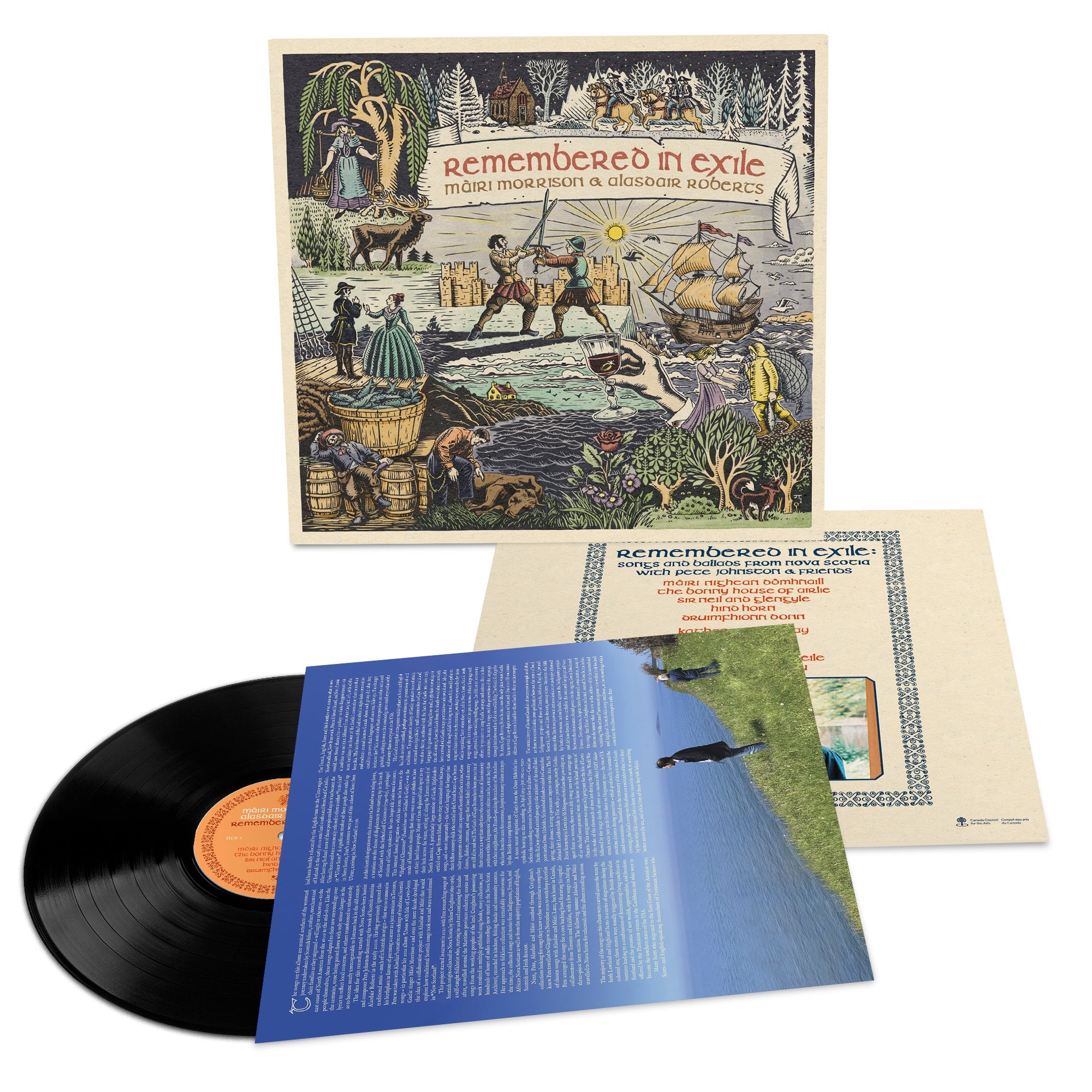 Remembered in Exile: Songs and Ballads From Nova Scotia: Vinyl LP
